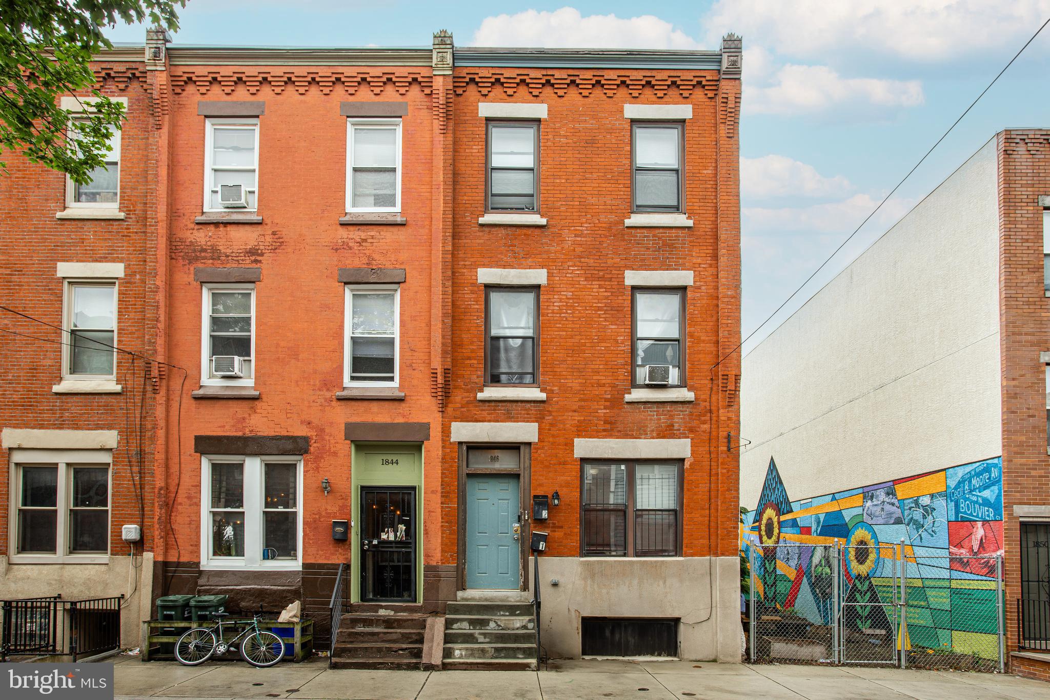 Investor opportunity! Welcome to 1846 N Bouvier Street—a fully leased, legal duplex offering strong cash flow and immediate returns. This 3-story property features two well-maintained units: Unit 1 is a spacious 4-bedroom, 2-bath renting for $1,465/month through 09/30/2025, and Unit 2 is a 4-bedroom, 2-bath renting for $1,400/month through 02/28/2026. The building includes a full basement, adding additional storage or utility space. Finish it up for more additional rooms or living space for added cashflow. Located close to Temple’s campus and generating consistent income, this property is an ideal addition to any investor’s portfolio. Proforma available in Bright Docs. Don’t miss out on this turnkey asset!