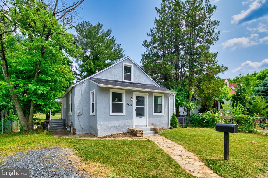 Larger than it looks this potential 4-bedroom, 3 full bath Bungalow has all the space you need. You will enjoy living close to shopping and major commuting routes yet rest in this sleepy dead-end street location. You can spread-out in the 3 finished levels of living space! The kitchen, baths, appliances, flooring, windows and HVAC system are all just under 3-years old! In addition to new cabinets, the kitchen offers granite counter-tops, a tile backsplash, stainless steel appliances and ceramic tile flooring. All three bathrooms were updated with ceramic tile surrounds, new vanities and faucets. Relax on the patio in the fenced rear yard which backs to baseball fields. Do not miss the 17 x 5 enclosed front porch. This home has everything you have been looking for!