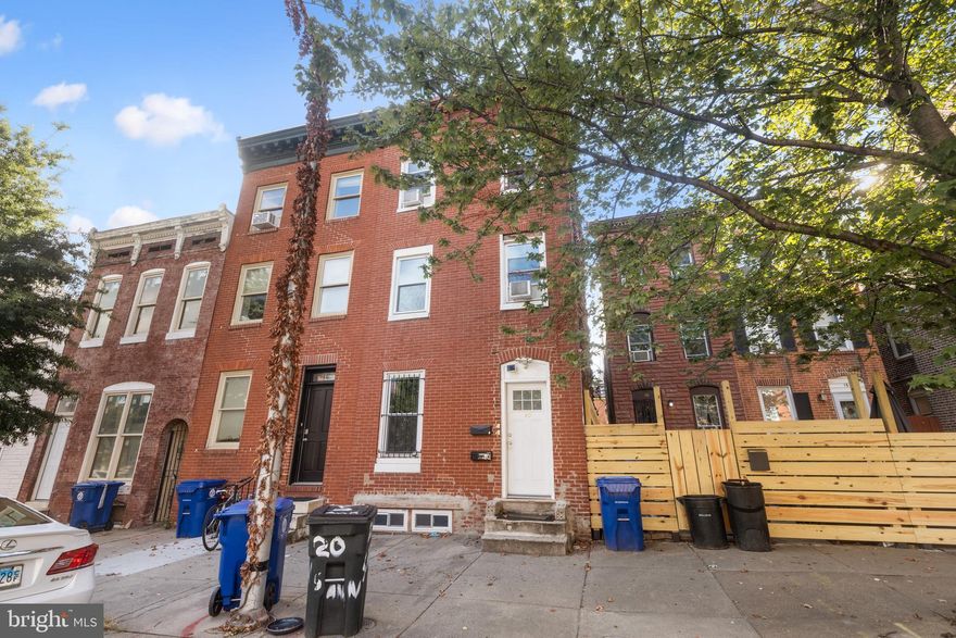 Maryland's local brokerage proudly presents 20 S Ann St! A duplex located in Upper Fells Point, with a 1 bed 1 bath unit & a 2 bed 2 bath unit. The 1st floor 1/1 unit boasts an updated kitchen with granite countertops, a spacious living room & bedroom.  And enjoy the private back patio just off the bedroom. The 2nd floor 2/2 unit, was recently renovated and offers a beautiful & bright kitchen with granite countertops, stainless steel appliances, and space for a dining table to enjoy your meals. The 2 bedrooms are spacious & bright with plenty of closet space. The two units have their own meters. Conveniently located to downtown Baltimore, Patterson Park, and just steps from Johns Hopkins Hospital! This is a great property to add to your investment portfolio or the perfect home to live in one unit & rent the other!  Unit 1 rented for $1200 Unit 2 rented for $2000  Cap Rate 9%   Don't miss out on this opportunity, schedule your showing today! INVESTORS: this property qualifies for a special loan, NO income verification is required. Ask me how!