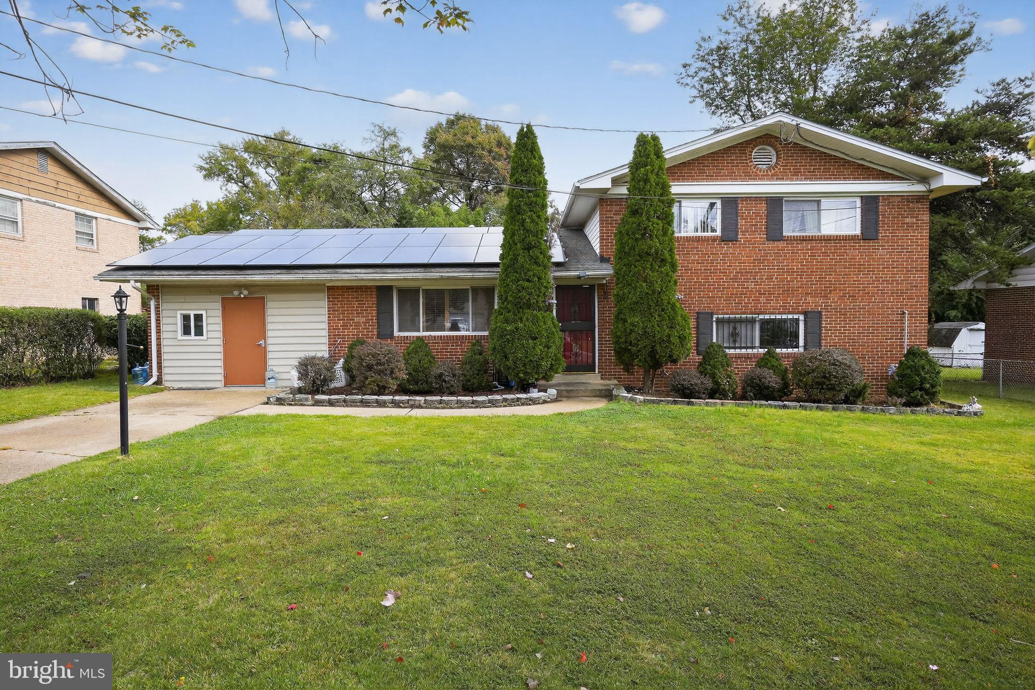 Main POC is Co-Lister-Welcome to 6702 Berkshire Dr! This charming split-level home with 4 bedrooms, 2.5 baths offers a wonderful opportunity to update and make it your own. Ideally situated in a central Temple Hills location—just minutes from Andrews AFB, the Metro, I-495, and shopping—this home features hardwood floors, ceramic tile, solar panels, a newer roof, updated electrical panel, and a newer hot water tank. The spacious, fully fenced backyard is perfect for summer entertaining or simply relaxing outdoors. Don’t miss the chance to bring your vision to life in this well-located and full-of-potential home!
