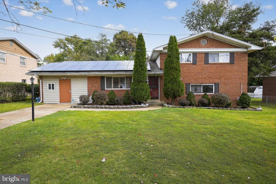 Main POC is Co-Lister-Welcome to 6702 Berkshire Dr! This charming split-level home with 4 bedrooms, 2.5 baths offers a wonderful opportunity to update and make it your own. Ideally situated in a central Temple Hills location—just minutes from Andrews AFB, the Metro, I-495, and shopping—this home features hardwood floors, ceramic tile, solar panels, a newer roof, updated electrical panel, and a newer hot water tank. The spacious, fully fenced backyard is perfect for summer entertaining or simply relaxing outdoors. Don’t miss the chance to bring your vision to life in this well-located and full-of-potential home!