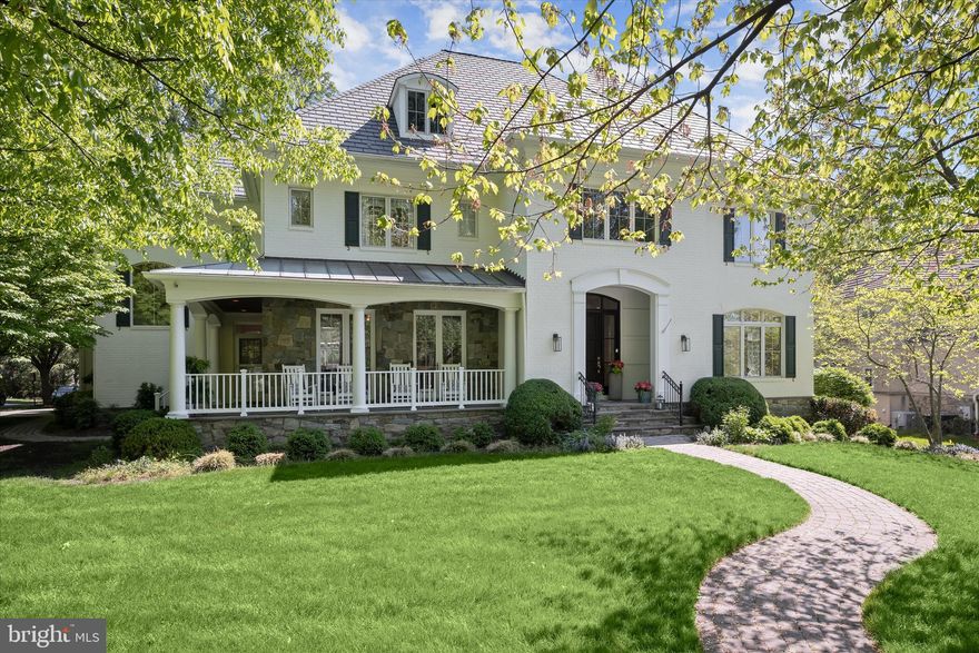Welcome to this exceptional residence in the highly coveted Rapley Preserve of Avenel, where refined design meets effortless, resort-like living. Tucked away on the quiet circle and set on a private half-acre corner lot, this home offers an elevated sense of space, privacy, and convenience. A gracious wrap-around porch sets the tone, leading into a grand two-story foyer with soaring ceilings and beautiful natural light throughout. The main level unfolds with elegant ease, featuring a private home office and a stunning formal dining room with French doors opening to the front porch.

Designed for both grand entertaining and comfortable everyday living, the formal living room showcases a gas fireplace and access to one of two expansive decks. At the heart of the home, the fully renovated gourmet kitchen is nothing short of spectacular. Completed in summer 2025 with the highest level of craftsmanship, it features two oversized islands, dual ovens and dishwashers, a Sub-Zero refrigerator, Wolf appliances, and a generous walk-in pantry. This thoughtful renovation also introduced a beautifully updated laundry room, a redesigned mudroom with access to the three-car garage and porch, and an additional powder room. The sun-drenched breakfast area flows seamlessly into the spacious family room, anchored by a striking stone fireplace and framed by walls of windows that invite in natural light.

Upstairs, the serene primary suite offers a true retreat, complete with a gas fireplace, peaceful views of the private backyard and pool, and two expansive walk-in closets with custom built-ins. The spa-inspired bath features dual vanities, a soaking tub, a walk-in shower, and a separate water closet. Three additional bedrooms, each generously sized with en-suite baths and walk-in closets, provide comfort and privacy, while a large guest suite with its own staircase offers flexibility for visitors or extended stays. A charming loft adds versatility, perfect for a secondary office or study space.

The lower level is designed for exceptional entertaining, offering a spacious recreation room with direct access to the backyard and pool, a playroom, a wet bar, wine storage, and a dedicated home theater. A sixth bedroom with en-suite bath and private exterior access is ideal for guests or live-in arrangements, while an additional bonus room offers space for a gym, studio, or office.

The side-loading, temperature-controlled three-car garage is as functional as it is polished, featuring epoxy floors, built-in storage, and upgraded systems. Outside, the home transforms into a private resort-like setting, with multiple decks overlooking a heated pool with water features and ambient lighting, plus a generous grassy area for recreation and play.

Enhanced by soaring ceilings, abundant natural light, and thoughtful upgrades throughout, including a newer roof, generator, and more, this meticulously maintained home offers a rare opportunity to experience luxurious, elegant living in Avenel’s most sought-after community.

Floor plans and measurements provided by third party.  Exact measurements deemed reliable but not guaranteed.