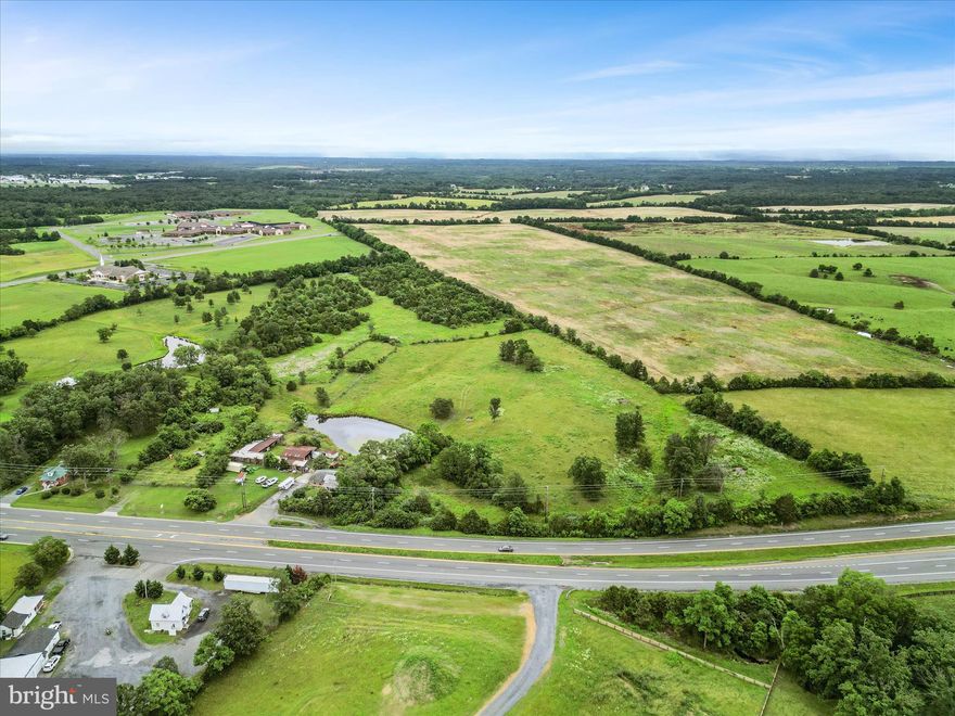 23+ Acre Lot.  Property adjoins land where the 4th new high school is slated to begin construction in June 2026 with an estimation of completion Fall of 2029.  In The Paper Mill Road Urban Center: "providing an opportunity to introduce a mix of uses into a largely undeveloped area in a way that builds the identity and enhances the economic performance of these communities".  Close access to Rt. 50, I81, Rt. 66 and future 
Rt. 37.  Currently zoned RA.