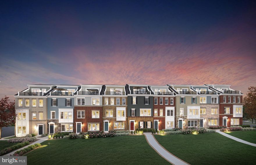 The Halston includes amazing outdoor living spaces with the deck off of the kitchen, as well as its rooftop terrace-the perfect spot for stargazing. Inside, the main level has an open floorplan with a rear kitchen that opens to a sizable cafe and gathering room. On the 3rd floor, you'll find 3 bedrooms including the owner's suite with its own private bath and large walk-in closet. Enjoy the convenience of having a laundry room located on this level as well.