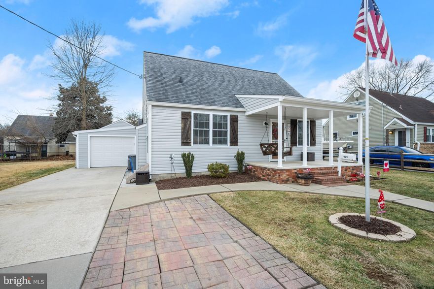 Beautiful 3 bedroom two full bath cape cod fully and lovingly renovated by current owner.  You have to see it to believe it! Pride of ownership showcased here. Second floor primary bedroom with too many upgrades to list, absolute show stopper. Luxury vinyl plank in main areas, carpet in bedrooms. Attached garage with mudroom access, laundry room off of the mudroom. Fully covered back porch with Trex. Granite counter tops, stainless steel appliances, beautiful backsplash.
Garage is 14x33 with an 11x10 area for tools, etc.
CLIENT HAS AN OFFER ON THE PROPERTY! PLEASE SEND HIGHEST AND BEST BY NOON FEBRUARY 9