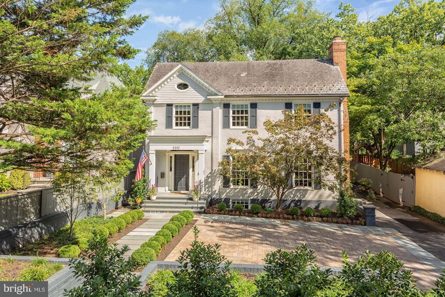 Classic 1926 home thoughtfully restored in 2016 by MMG Development, offers a sophisticated, yet more contemporary open floor plan perfect for entertaining. 5BR (incl LL au-pair ste) 4 full & 2 half BA's, gracious living & dining rms, expansive great room, true chef's kit w/island & spectacular master ste with spa bath. HWD's, 4 f/p's's, rear terrace, 2-car gar + 4-car add'l pkng.