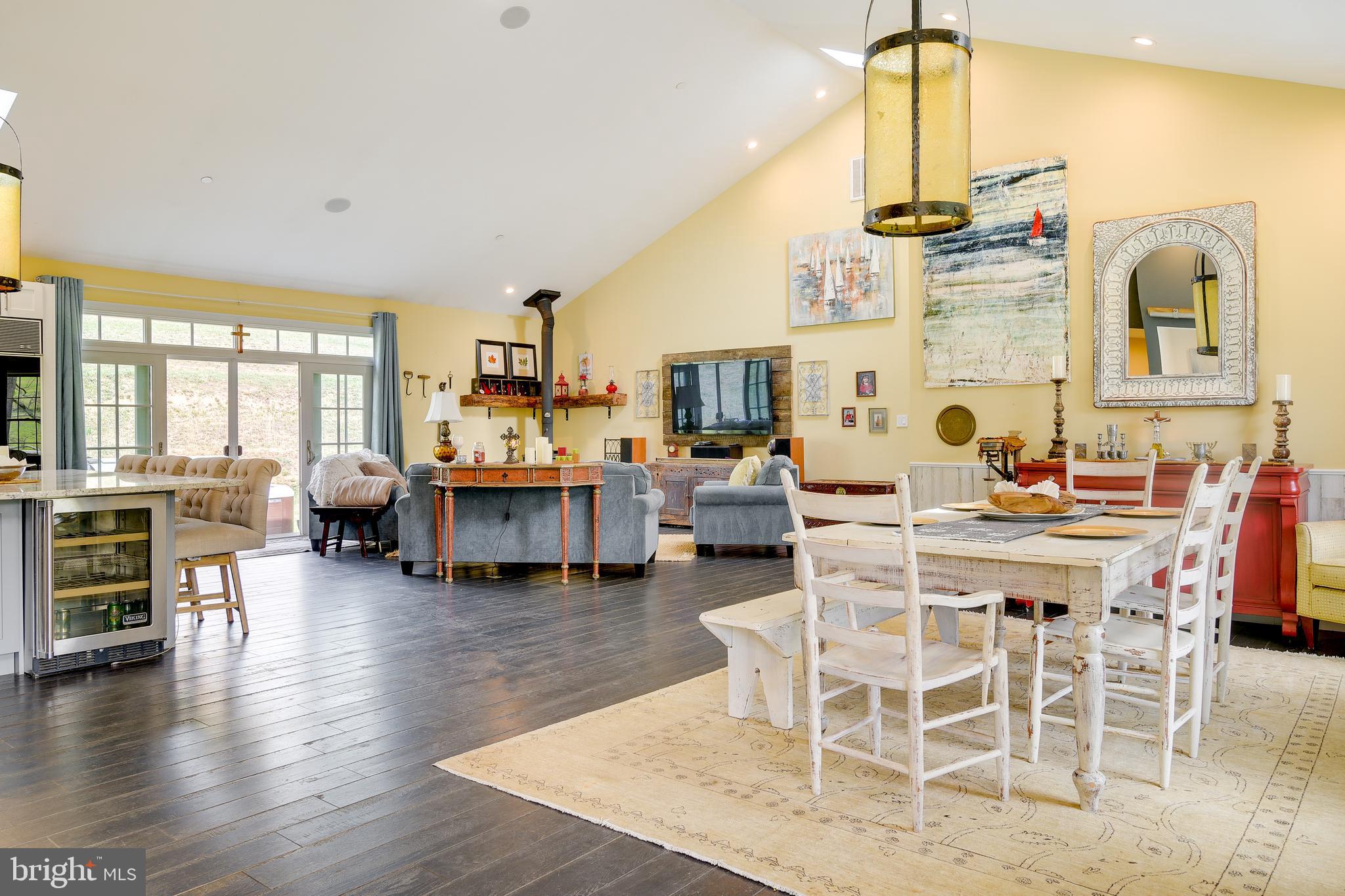 Motivated seller. Horse lover’s paradise on 34.51 acres of land. Truly a rare find. This property backs up to trails that lead to Daniels Dam and Patapsco State Park for your horseback riding pleasure. Attention to detail can be found throughout this gorgeous home. The 3 bedroom and 2.5 bathroom farmhouse was custom built in 2018 with the finest materials. The home features a kitchen suitable for a chef, high ceilings and beautiful wood floors. The large front porch overlooks the pond for outdoor relaxation. The full unfinished basement is a blank canvas ready to finish and plumbed for an additional bathroom.
The seller has had discussions with the County and it is believed that the property can be subdivided into 3 parcels – two 10 acre parcels and a 14.51 acre parcel that contains the existing farmhouse. A survey is included with the photos. There are many items of personal property that can be moved by the seller or they can be purchased. The items that are available include a tractor, 72 inch Zero Turn X-Mark mower, snowplow, hydraulic lift for auto repair, large storage containers and a work trailer.
Seller would consider owner financing.