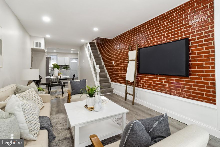 Be the first to live in this absolutely beautiful renovation in Patterson Park on a quiet street! No expense was spared in this high-end designer property. This home features two bedrooms and a Full bathroom with an open floor plan making it the ideal living situation. The kitchen features new stainless steel appliances, with granite countertops, as well as open dinning space for your enjoyment with water proof luxury vinyl flooring throughout. In addition the lower finished level features a full room that can be used as a third bedroom/office and finished laundry space with washer and dryer providing great storage. All windows has been replaced, New HVAC condenser. To top it off you’re just one block away from Patterson Park for that afternoon walk. This is a must see!