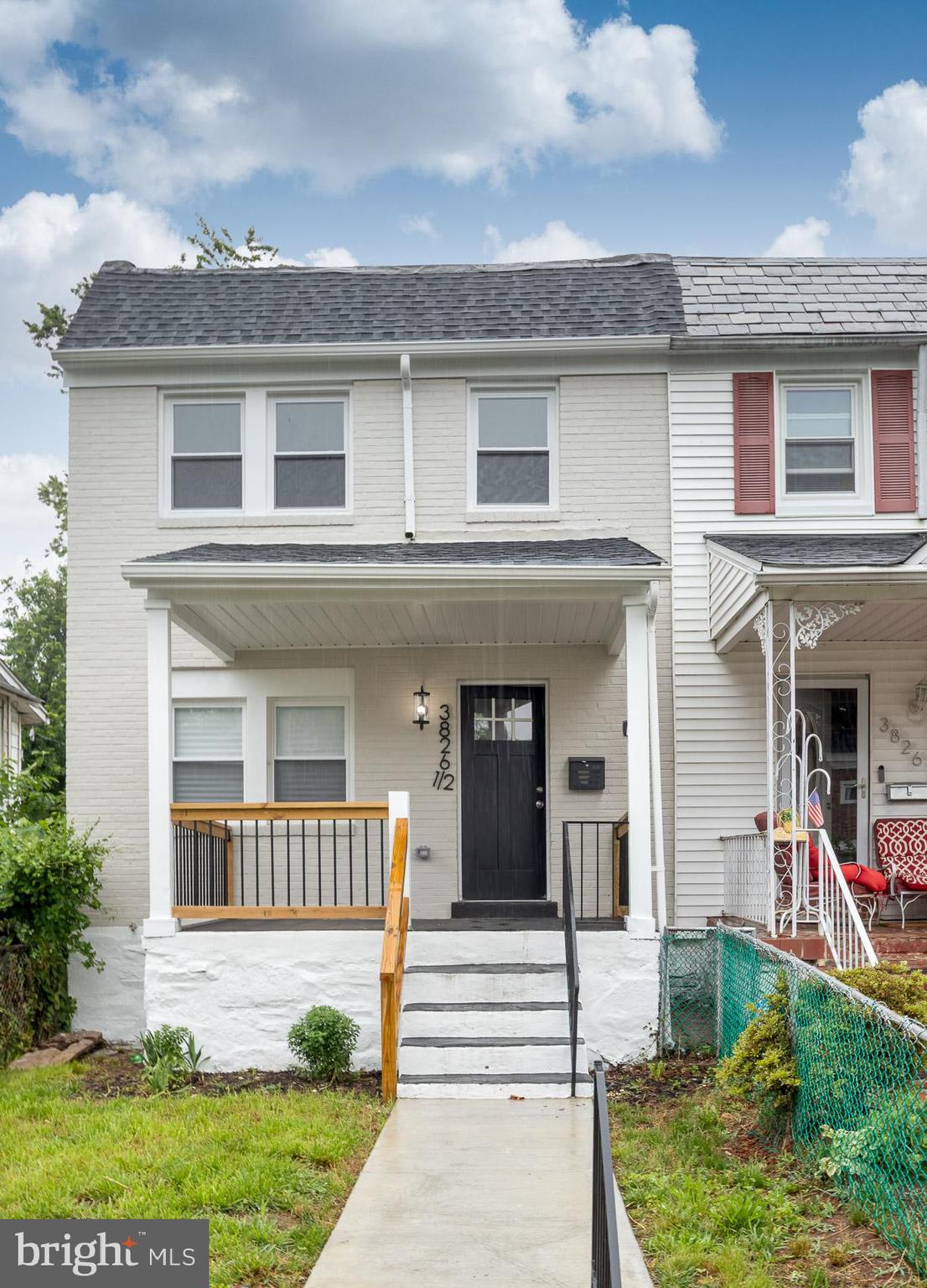 Located on a serene street in Baltimore’s Callaway-Garrison enclave, this fully renovated 3-bedroom, 2.5-bath gem offers sophisticated style with substance! A gated front yard and elevated porch provide a warm welcome, hinting at the character within. Discover an open-concept interior with wide-plank flooring, crisp white finishes, recessed lighting, modish fixtures, and a shiplap-accented wall with a linear fireplace that instantly sets the mood. The seamlessly flowing layout leads to a striking kitchen where a waterfall island, herringbone backsplash, sleek cabinetry, and stainless steel appliances make entertaining effortless for the culinary enthusiast. Upstairs, three bright bedrooms share a chic bath with a shower/tub combo that’s ideal for relaxing after a long day. The finished daylight basement adds flexibility with a versatile office, recreational area, and laundry nook, offering endless lifestyle options. Out back, enjoy your own deck ready for weekend BBQs and soaking in the sun. You'll love being minutes from the amenities at Druid Hill Park, the Maryland Zoo, and public transportation, including I-83, I-695, and the Metro. Upgrade your life in a home that blends modern flair with everyday function!