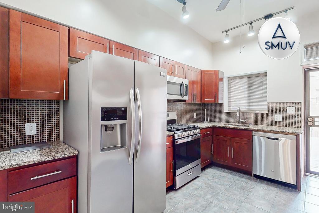 For rent: A fabulous and spacious duplex apartment home at 2225 Apt B Brookfield Ave, Baltimore, MD, in Reservoir Hill. This apartment is available for $1800 per month. It offers approximately 1700 square feet of living space, featuring (2) bedrooms, (2 ½) baths, a living room, a dining area, a kitchen, and a walkout deck (11’X15’). It is furnished with hardwood floors, custom vertical blinds, stainless steel appliances, a garbage disposal, a dishwasher, a stacked washer & dryer, as well as central air and heating. ADT security and water are included. There is plenty of off-street parking available. Smoking of any substance and burning incense are prohibited inside the apartment or on the premises. No pets are allowed. A minimum of a 1-year lease is required, and the tenant must activate the BGE bill in their name. Upon favorable employment verification, a credit report/650, and a background check, one month’s rent and an equivalent security deposit are required. Payment may be made by cash, Zelle, cashier’s check, or money order. Personal checks are not accepted.