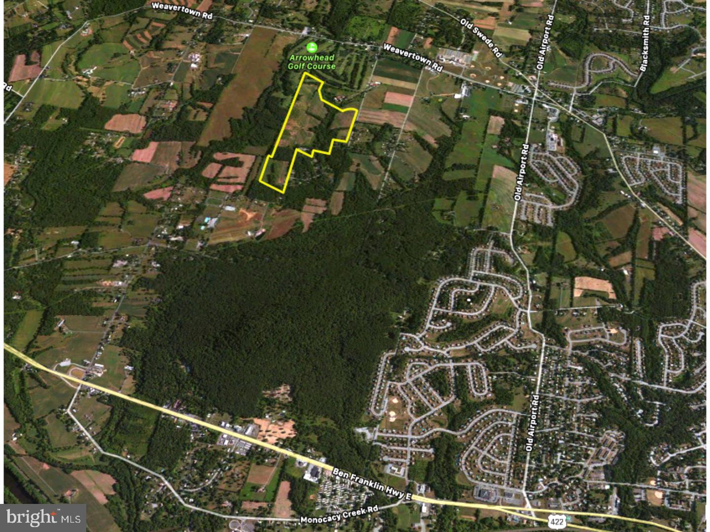 Superior development site. The location of this great site is right in the path of development. Adjacent to Arrowhead Golf Course and 5 minutes to Rt 422. Plans. Plans filed and approved with the township for a PRD of 182 residential units. Engineering study complete. As approved, this is a true shovel-ready project with 60 days notice to the township. However, a developer can redesign the site as they wish. Zoning. Current zoning permits 20 units per acre by right and also permits 55+ communities, Continuous Care Retirement communities and Industrial developments. Environmentals. Environmental Site Assessment completed with no issues. Water/Sewer. Developer will bring municipal water/sewer to the property. Price includes 208 EDUs. Additional EDUs are available through the township. Properties Included. Tax ID 24-5355-11-57-4197 95.70 acres Tax ID 24-5355-10-45-2073 17.15 acres Total 112.85 acres For more information, including full demographic study, please contact the Listing Agent for access to our online Dropbox.