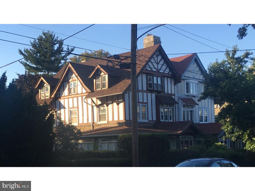 Calling all investors! Massive 3000sqft Tudor home in the heart of Mount Airy offering a ton of potential for renovations. Enjoy the options of adding value for a quick flip or design your dream home. The choice is yours! Additionally, this home has a garage and extra space for parking. In this location you are close to all major high ways, great parks, shopping and Center City. Don't wait  - Schedule your showing today!