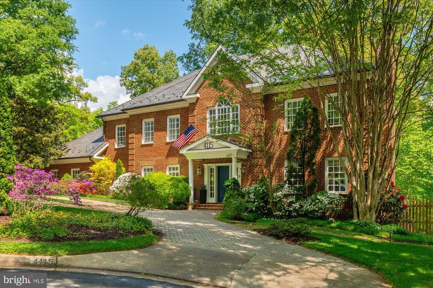 OPEN HOUSES ON SATURDAY, 5/16 AND SUNDAY,  FROM 1:00 TO 4:00
A rare opportunity to own an extraordinary residence in Arlingwood.  Perfectly sited on a premium near half acre lot backing to Parkland. Arlingwood is know for its spacious homes, lush greenery, peaceful environment and City proximity. It's location allows  for easy access to  Trails, Parks and the Chain Bridge. 
This stately Center Hall Brick Colonial offers over 7000 square feet of impeccably maintained living space. 
Built by one of Virginia's premier Builders in 1995, the home showcases timeless craftsmanship with a Slate Roof, Cooper Gutters, a Circular Drive, Extensive Hardscape and manicured Landscaping. A dramatic 21 foot Ceiling adorns a large Marble Foyer with a grand Staircase making a Stunning First Impression. 
This home has enjoyed significant upgrades and renovations in recent years to include a magnificent Chef's Kitchen, an unrivaled and  expansive Primary Suite, five of the six bathrooms have been renovated,  an elegant yet efficient office with built-ins for two,  and a momentous addition of a Salt-water Pool for wellness with a spa and a large pool deck. 
Additional highlights include an oversized three car garage with optional capacity for five vehicles with lifts. The garage has electricity, lighting and water access. There is a whole house generator, three zones of HVAC, Smart House Technology and a Sonos System. 
The entire home has been freshly painted in a neutral palette and floors have been  sanded, stained and polished. Please take note of the elaborate yet tasteful lighting throughout the main level. Few homes have made such a large investment in extravagant lighting to add to the ambience of the space.