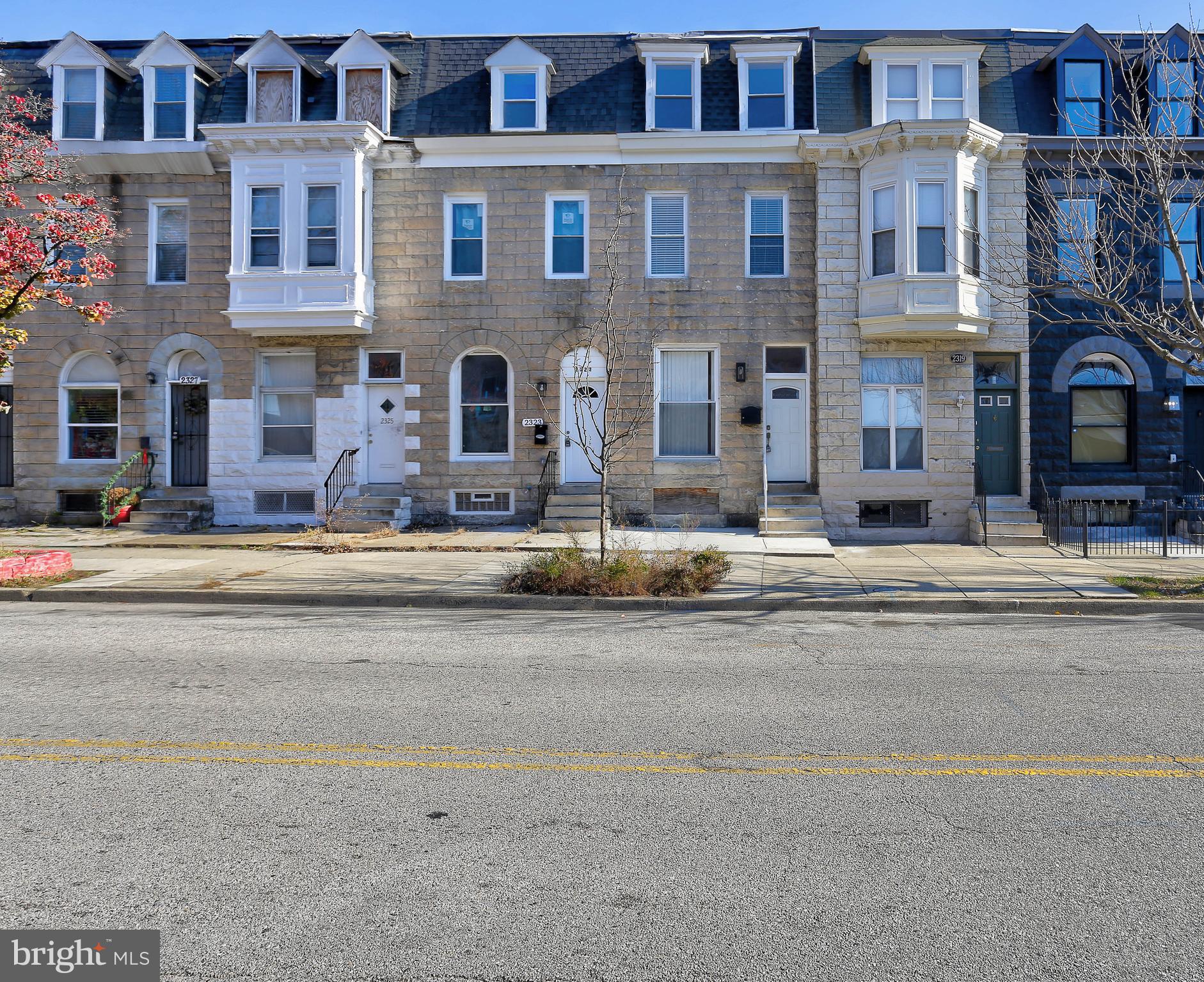 Welcome to **2321 Barclay Street** — where timeless charm meets modern luxury in this beautifully renovated 3-level traditional rowhouse. Tucked away in the heart of Baltimore, this 3-bedroom, 2.5-bathroom gem offers more than just a place to live — it’s a place to thrive. Step inside and be greeted by an inviting open-concept main level, blending historic character with contemporary finishes. The kitchen, features sleek countertops and stainless steel appliances — perfect for both quiet mornings and lively entertaining. Upstairs, you'll find 2 spacious bedrooms and a spa-inspired bathroom. The top level adds flexibility with an additional room, full bathroom and a *bonus third-level retreat* ideal for a home office, creative studio, or cozy reading nook. Whether you need extra space to work, play, or relax, this home delivers. Outside, enjoy a generously sized backyard — a rare find in city living — offering room to garden, entertain, or simply unwind. Everything has been thoughtfully updated, so you can move right in and start living. Whether you're a first-time buyer or upgrading your lifestyle, **2321 Barclay St** is ready to welcome you home.