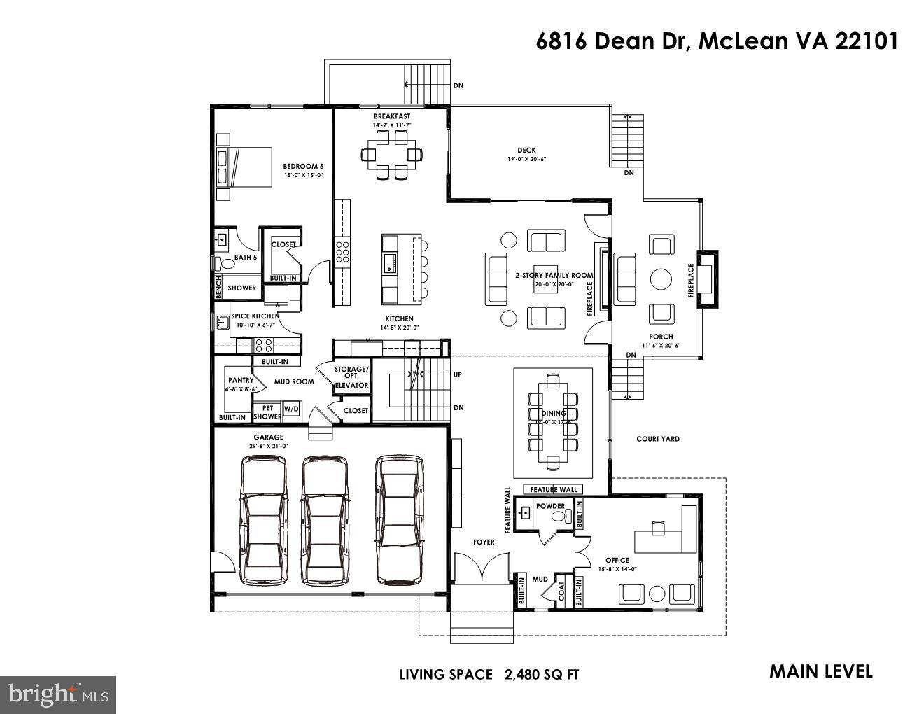 6816 DEAN DRIVE