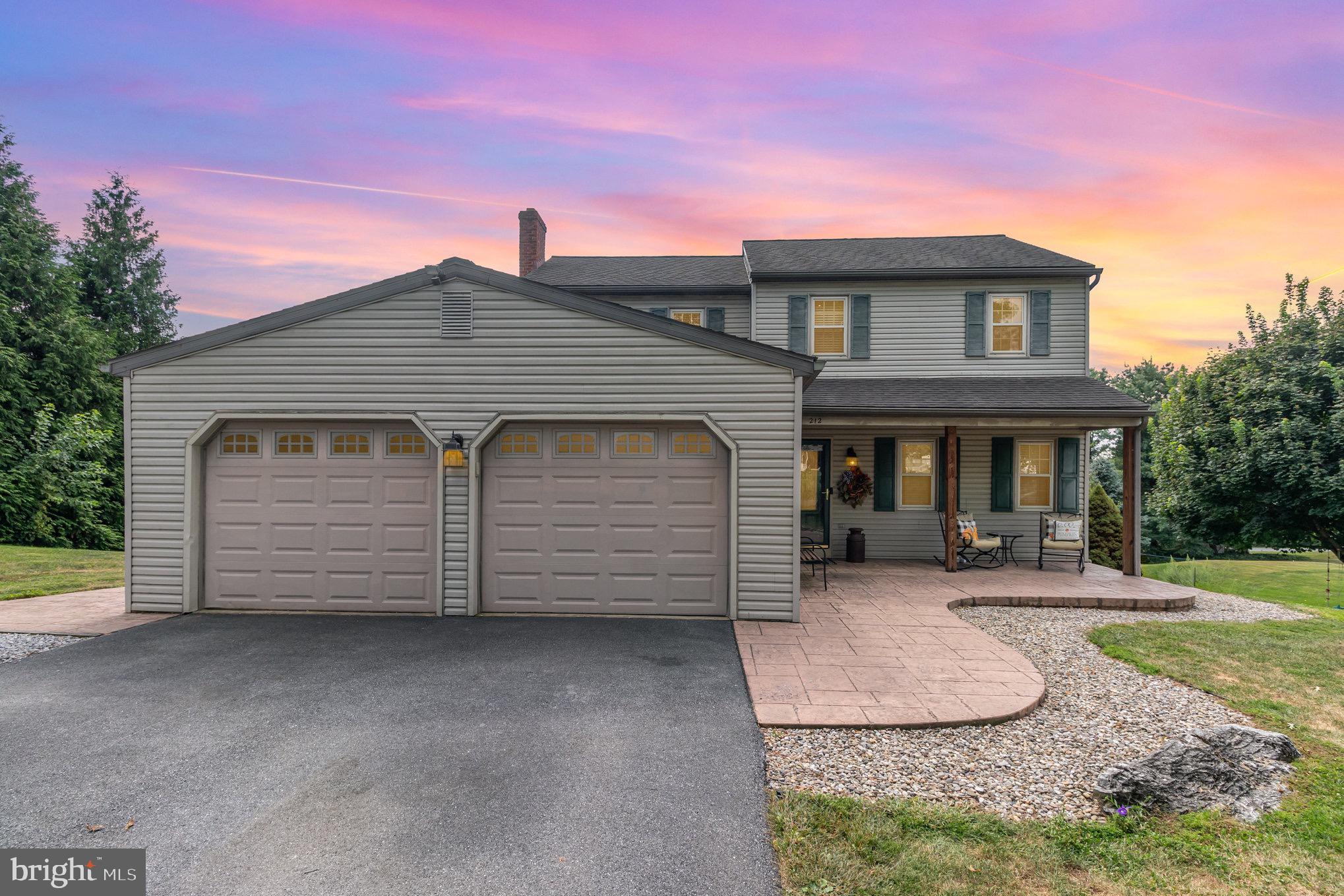 Welcome to 212 Weaver Drive, a beautifully cared-for home in the heart of Lititz offering over 2,500 sq. ft., 4 bedrooms, and 2.5 baths. From the moment you arrive, the curb appeal and inviting front porch set the tone for what’s inside. The main level feels bright and welcoming, with an open flow and a spacious kitchen at the center. A large island makes the perfect gathering spot for family meals, morning coffee, or entertaining with friends. Upstairs, the bedrooms are generous in size, with the primary suite offering comfort and privacy. Downstairs, the walk-out basement is a favorite hangout, perfect for relaxing, watching sporting events, or hosting a cozy movie night. It’s a flexible space designed for fun and everyday living. Step outside and you’ll find your own backyard retreat. A multi-level deck overlooks the pool and hot tub, creating the ultimate space for summer barbecues, evenings under the stars, or simply enjoying a quiet afternoon. The large lot provides plenty of room to play, garden, or unwind. With its welcoming feel, thoughtful layout, and outdoor living spaces, this home is ready for its next owner to move in and make memories.