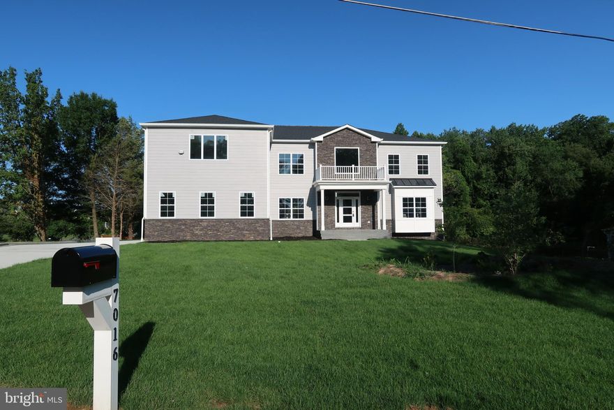 Completely Finished Brand new 7 Bedrooms and 6 Full baths and 1 Half bath home, almost 4500SQFT above ground and additional fully FINISHED basement. This home offers main level Bedroom with attached full bath that can be used as a library as well. This home will offer beautiful kitchen with Decor Upgraded appliances with large pantry and upgraded kitchen cabinets. Butlers pantry on the mail level next to formal dining room. Master bedroom with sitting room and luxury bath.  This home offers many custom features as upgraded hard wood flooring on the main level, extensive trim work all around the house, wet bar in the basement, pre installed EV outlets in garage.  Very open floor plan and worth a wait.