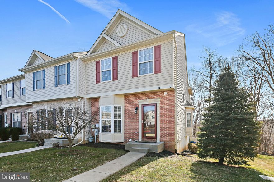 Welcome Home to Your Serene Retreat overlooking the Winters Run Trail.

Nestled along the picturesque Winters Run Trail in Abingdon, MD, lies your perfect sanctuary. Just moments away from Singer Rd, with seamless access to routes 24 and 152, this end-of-group townhome offers not just a residence, but a lifestyle of tranquility and convenience.

As you step inside, natural light dances through windows on three sides, casting a warm glow upon the wood flooring and 9-foot ceilings that grace the main level. Your eyes are drawn to the beautifully updated kitchen, adorned with distressed white cabinetry, inviting you to explore your culinary passions.

Imagine mornings spent in the cozy family room, bathed in sunlight streaming through sliders that lead to your private deck, where the sounds of nature provide the perfect soundtrack to your day.

Ascending the stairs, you're greeted by the generous owner's suite, a haven of comfort and luxury. Cathedral ceilings soar overhead, creating a sense of space and grandeur. Picture evenings curled up by the two-sided fireplace, a novel in hand, or indulging in relaxation in the large bath, complete with a soaking tub, dual vanity, and separate shower.

The lower level beckons with promises of entertainment and relaxation. A spacious recreation room offers endless possibilities for gatherings with loved ones or quiet evenings in, while the fourth bedroom and third full bath provide flexibility and convenience for guests or family members.

But it's not just the features of this home that will capture your heart—it's the lifestyle it offers. Imagine strolling along the nearby Winters Run Trail, immersing yourself in the beauty of nature, or enjoying the ease of access to shopping, dining, and amenities just moments away.

This isn't just a house—it's a place where memories are made, where comfort and convenience come together to create the perfect retreat. Welcome home to Abingdon, where every day feels like a getaway.