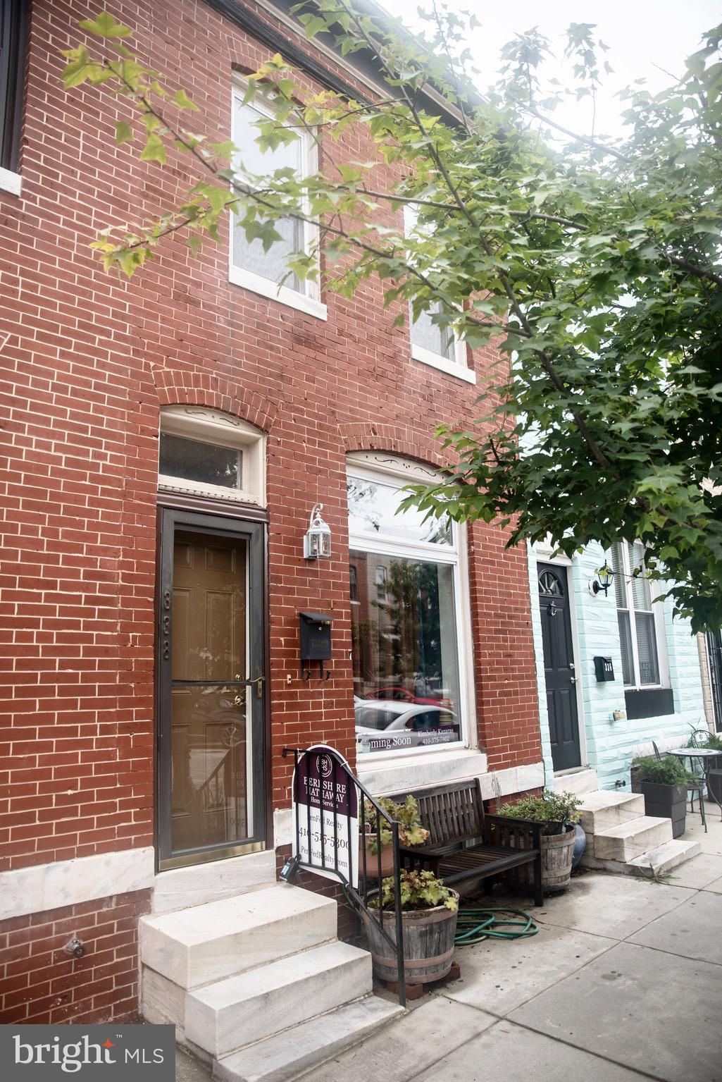 Welcome to 338 S. Clinton- a spacious, light filled home in the heart of Highlandtown. Situated 2 blocks from Patterson Park, this awesome 1 bedroom row home features a spacious loft style owners bedroom with hardwood flooring throughout, with tons of closet space and a beautiful private en suite bathroom . The main level offers an open flowing floor plan, and has a separate living space that is perfect for a work from home space, or secondary living room. The large lower level recreation room could easily be converted into another living space/bedroom with its own private full bathroom and tons of additional storage. And the fully fenced back yard space is a perfect private oasis for your entertaining plans. Close to shops, and restaurants, this is the city living opportunity that you’ve been looking for. Book your private tour today! Property is being sold As-Is.