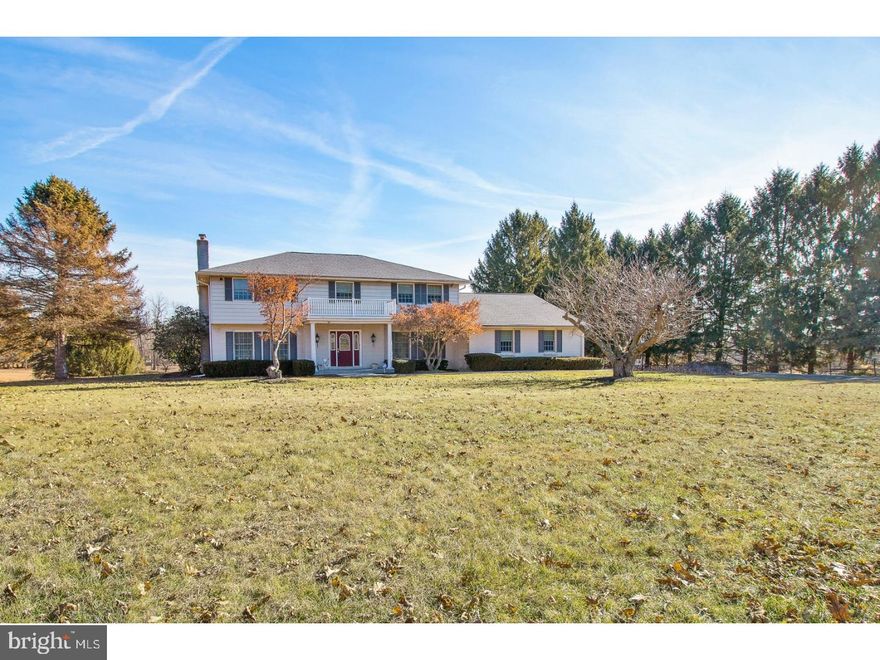 Welcome to your new home!! Conveniently located in Landenberg, offering PA living with DE conveniences, this beautiful and spacious, custom built Contemporary home features 4 bedrooms  2.5 bathrooms and is situated on a gorgeous 2 acre well groomed parcel. Located on a quiet street with no thru traffic, this home offers a peaceful and tranquil setting in the sought after Avon Grove School district & the community of Fox Brook. .This lovely family owned  home offers over 3500 sf of finished living space,maintenance free exterior, updated architectural roof, with high end replacement windows. New resurfaced drive & stamped concrete walkway. The entry features a massive center hall foyer, with a hardwood curved staircase.  There is a  formal LR w/elegant fire place, Casual DR & parquet floors. Eat in kitchen w/ oak cabinets, granite countertops, and a beautiful bay window overlooking rear yard First floor office area, main floor laundry, A large great room w/ hardwoods, high ceilings and  rustic decor, w/a fireplace the whole family can enjoy!  Sliding glass doors lead outside  to the stamped concrete patio with plenty of area to entertain. Big Master suite w/full Jacuzzi bath, ceramic tub enclosure, separate shower & walk-in closets. Three more nice size bedrooms. 2 car garage w/pull down steps to attic, an additional set of stairs from garage that leads to basement, with nine foot ceilings that allow ample room to finish as you wish.There are endless possibilities - make it your own  with your choice of colors and few up grades. The sky is the limit and it will be well worth it.   Don't let someone else snag this from under you!!!  Schedule your showing today.