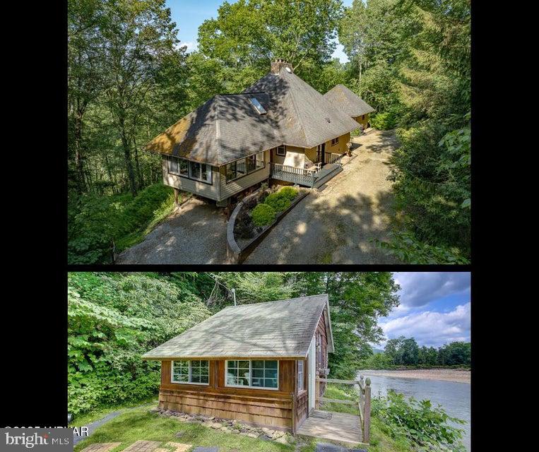 Set on over 45 acres with 1/3 mile of Loyalsock creek frontage, the property ,''Point of View'', offers exceptional privacy, natural beauty, and endless potential. The main home features a fully equipped chef's kitchen and the granite fireplace anchors the spacious great room, step out on the deck to enjoy spectacular views or snuggle in the sun room on a rainy day for reading or games. The large primary suite offers a peaceful retreat with the fireplace adding extra ambiance! With a loft and spacious guest home there's plenty of space for family and friends. Then take a hike down to the remodeled cabin that sits on the creek. Whether you're looking for a full time residence, vacation home or short term rental opportunity this versatile property is ready to accommodate your vision. More...
Private Remarks:
Dir. or Cross Street: From 973 and 87 intersection, drive 1.2 miles and turn left on Mosteller Rd. Travel another 1.6 miles to the top of the driveway on your left. When you get to the split in the driveway, stay right at the sign for ''Point of View'' main home and guest house. To the left is the trail to ''Point of View Cabin''