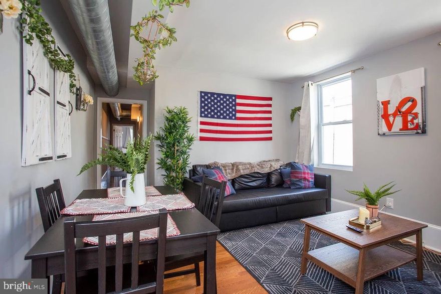 Stunning newly renovated two bedroom apartment at third floor, immaculate and spacious. Central air, washer/dryer, hardwood floors. Brand new kitchen with new appliances. Brand new tiled bathroom. Perfect condition. Great neighborhood. Near public transportation, supermarket, coffee shops and terrific restaurants. Easy walk to Rittenhouse Square. No pets preferred. Absolutely no cats. Some dogs okay with references and separate pet fee. Available early August 2025. Tenant occupied, kindly give 24 hrs notice.
Disclaimer: photos belong to prior tenants.