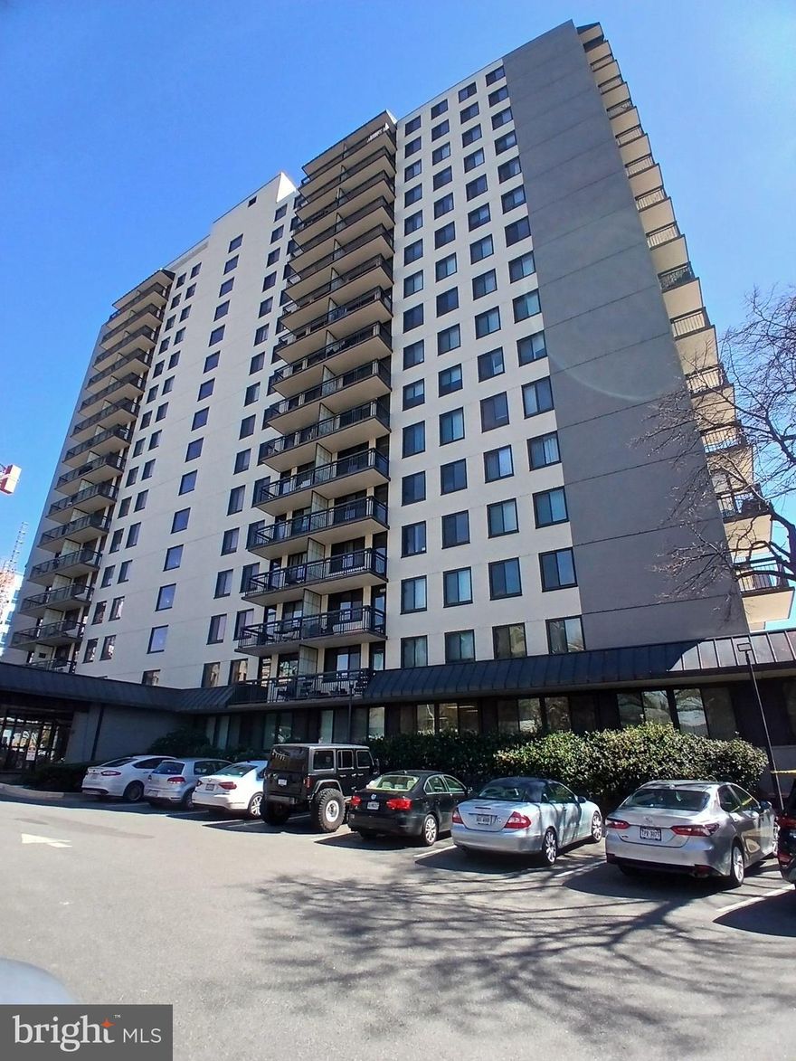 Unique opportunity to own a ground level office in a mixed use building right in Old Town Alexandria. It has two entrance areas (one of which could be used as an office), a glass enclosed 14' X 15" conference room, two offices with large windows facing the parking lot, a 12' X 12' fully equipped kitchen, and a restroom with a shower. The previous user was a law firm but it is suitable to a wide variety of professional uses. The building itself is primarily residential and very secure.