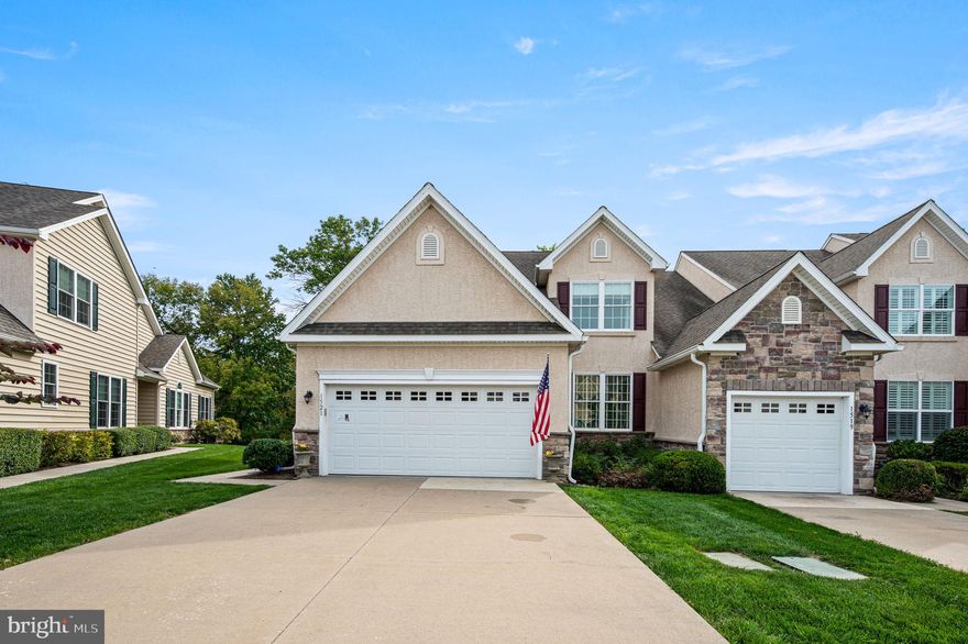 One of the most special homes available at the Arbours at West Goshen to come on the market. This end-unit townhome has beautiful views overlooking the reservoir. Sitting on the deck you can really enjoy the tranquil setting and privacy. Inside, the Chadwick is a fantastic, open floor plan with lots of natural light. The main floor has every upgrade possible, including hardwood flooring, beautiful trim work and mouldings, a gourmet kitchen, primary suite, laundry room, powder room and more. The main bedroom features two large walk-in closets with custom cabinetry and automatic lighting, a luxurious bathroom, and ample space for a king-sized bed and furniture. The upper floor has a large loft, two more bedrooms, a full bathroom, and a walk-in storage space above the garage. This home is one of the few in the Abours that has a fully finished, daylight basement. There is an ample entertainment space, flex space that can be used as an office, multiple storage closets and a full bathroom. The Arbours is one of Chester County's most sought-after 55+, active adult communities.
Here you'll enjoy stress-free living as all of your outside maintenance is done for you. Lawn care and snow shoveling is all done for you. The community clubhouse has a gym, beautiful gathering spaces, and a pool.  All of this in West Chester with close access to excellent medical services, Rt 202, and a short drive to KOP, Philadelphia, and Wilmington. Come and enjoy all of the amenities you could want and a fantastic home.