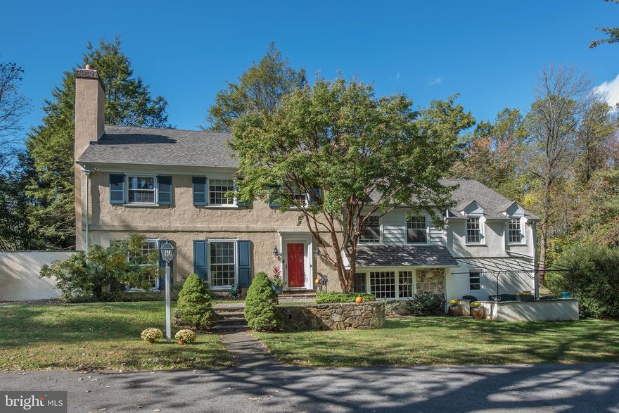 Beautiful home situated in the north side of Villanova on a quiet, family friendly cul-de-sac.  This highly sought after neighborhood is located in the Radnor School District.  This home showcases both traditional Main Line details as well as modern finishes throughout.  Multiple outdoor spaces allow for great indoor/outdoor entertaining.  Interior features include hardwood floors throughout the home, a gourmet eat-in kitchen featuring Subzero and Wolf appliances, two wood burning fireplaces, a formal dining room and oversized windows which allow for bright sunny spaces.  Upstairs you will find two wings to the house, one which features the master bedroom, complete with a walk-in master closet and master bath with heated floors.  Five additional bedrooms along with three full baths complete the remainder of the home.  Recent home upgrades include new heating and central air systems as well as new roof.  Beautiful private views make this a luxe retreat, located only moments from public transportation, Stoneleigh private gardens, shops in Bryn Mawr and Wayne, cafes, bars and restaurants.