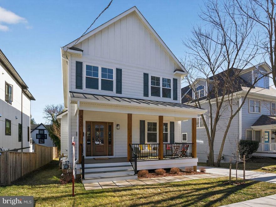 *More photos coming soon* Luxurious, renovated and expanded 5 bedroom/5 full bath home in Arlington, VA. Everything will wow you about this home! As you enter through the trex porch with cedar plank posts (a great spot for relaxing), you’ll see bright light shining through the oversized windows and sight lines throughout the first floor. 

The MAIN level has an open concept and includes hardwood floors, recessed lighting, custom trim wall, dream kitchen (Cafe white appliances, gas range, wine fridge, quartz counters, pantry, soft-close custom cabinets, oversized island) dining room, living room, main level bedroom and full bath (Main level living!) The grand staircase leads to the UPPER LEVEL with hardwood floors and recessed lighting. The incredible primary suite has a private view to the back yard, a walk-in closet and spa-inspired en-suite (walk-in shower and soaking tub). Additionally, the upper level has two more bedrooms, each with their own en-suite bathroom and the laundry room. 

The carpeted LOWER level has an abundance of space for movie and game nights. It also encompasses two bedrooms, a full bath with walk-in shower and a wet bar. Even the tiled utility room and storage area will impress you with brand new HVAC and tankless hot water heater. 

Last but certainly not least is the beautiful flat back yard to garden, run, play or dine under the stars. Other NEW ITEMS that will keep you worry free for years to come: Exterior security cameras, video doorbell, keyless entry, roof, siding, windows, appliances, laundry, bathrooms, interior/exterior doors, interior/exterior lighting, 2 HVAC units, sump pumps, driveway, sidewalk and sod. In addition to all the bells and whistles of this home, the location is perfect – walking distance to the Clarendon metro, shops and restaurants and a short drive to DC. Virtual tour: https://homevisit.view.property/public/vtour/display/2367145?idx=1&pws=1#!/