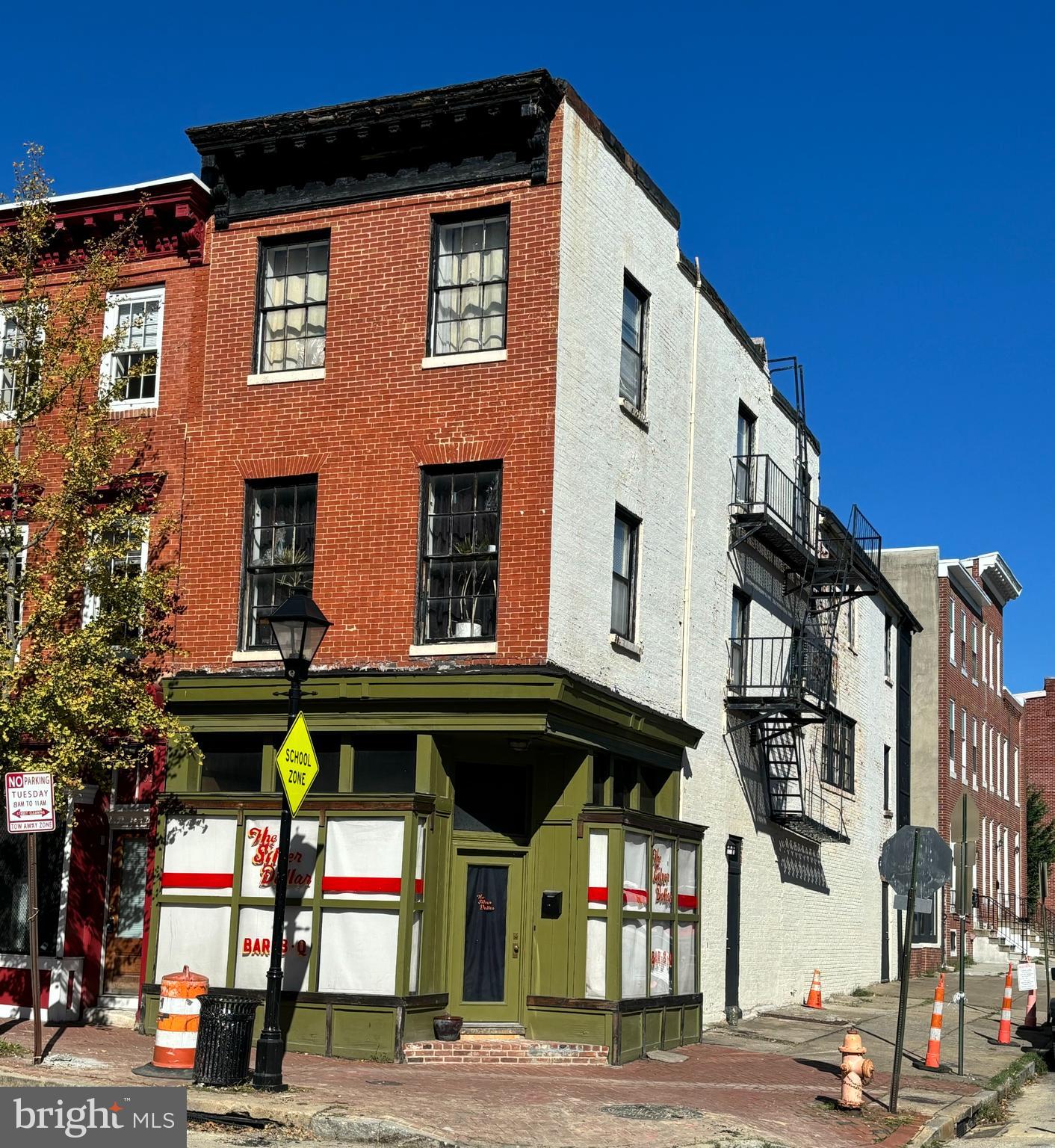 Welcome to the Historic West Baltimore St. Nestled in between University of Maryland Medical Center and Grace Medical Center , this prime commercial property is strategically situated to attract a diverse clientele, making it an ideal investment for mixed-use purposes. At approximately 3,600 square feet, offering ample space for various configurations. Zoning for mixed-use, allowing for commercial and residential use (Contact Baltimore City zoning Department to verify your occupancy) . This property offers three levels, each designed to maximize functionality and versatility. The layout supports a full-service bar , with room for dining space that can accommodate both casual diners and or large gatherings.
On the second floor you will find a cozy lounge area with ambient lighting, perfect for evening relaxation and socializing. Equipped with a fireplace and comfortable seating, it invites guests to unwind. Also on this level it can be used for flexible event space, transformed into a multi-purpose area for private events, corporate meetings, or community gatherings. It features soundproof walls and access to restroom, enhancing its usability for various functions. This space can be utilized for administrative purposes or leased to local businesses, creating additional revenue opportunities. On the Third floor you'll find space for residential living. With its prime location and versatile layout, this mixed-use property offers tremendous potential for generating income from multiple streams—whether through restaurant operations, bar services, event hosting, or residential living. The property is also eligible many different small business boost grants and or micro loans. Property is located minutes away from Lexington Market, Hollins Market, Inner Harbor, Camden Yards, M&T Bank stadium , B&O Railroad Museum, Maryland Marc Train Station,Union Square Park, Carroll Park, and Westside Shopping Center just to name a few. Don’t miss this opportunity to invest in a thriving area with endless possibilities. This property is being sold as is. Schedule a viewing today and explore the potential this unique commercial property has to offer!