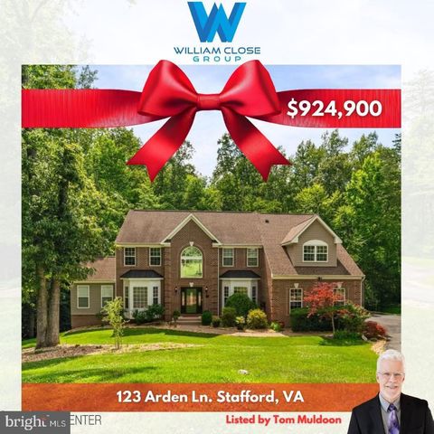 123 ARDEN LANE STAFFORD VA 22556