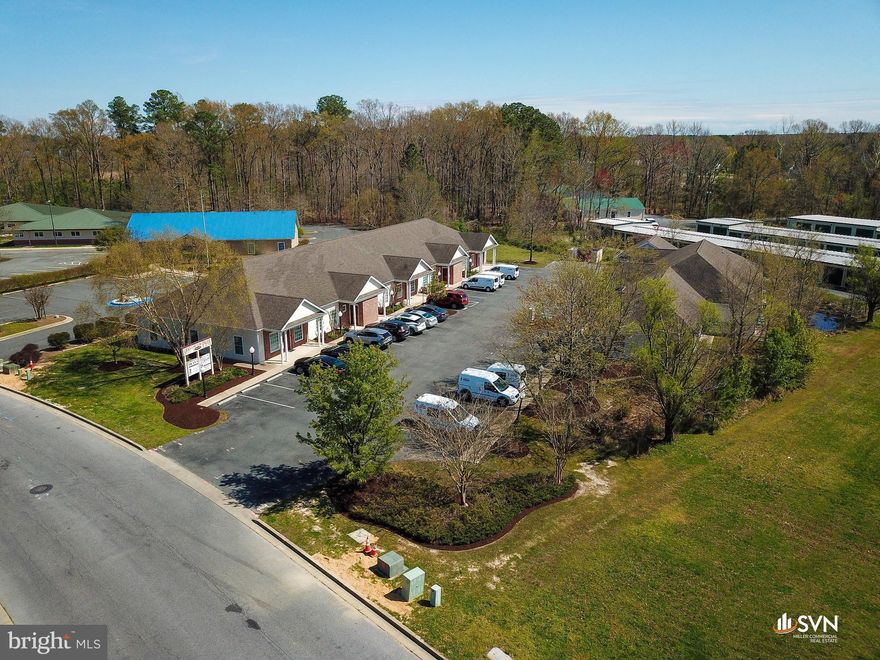 BRING ALL OFFERS! Ownership refocusing portfolio.  10-unit, 2 building office center, located in the Carlton Business Park behind the Giant-anchored Shoppes at Easton along the highly traveled Dover Road corridor, just off of Route 50. Currently only 1 unit available, 90%  occupancy and  less than 90-day rollovers.  Four tenants have recently moved in with substantial tenant improvements and, more importantly, increased rents.  One 1,125 SF Unit #206  is available for immediate lease. Income and rent roll to be confidentially provided based on interest.  9.0% CAP through 2024.   Center has extensive parking and has become a hub for medical service providers.  Ownership will consider all offers!