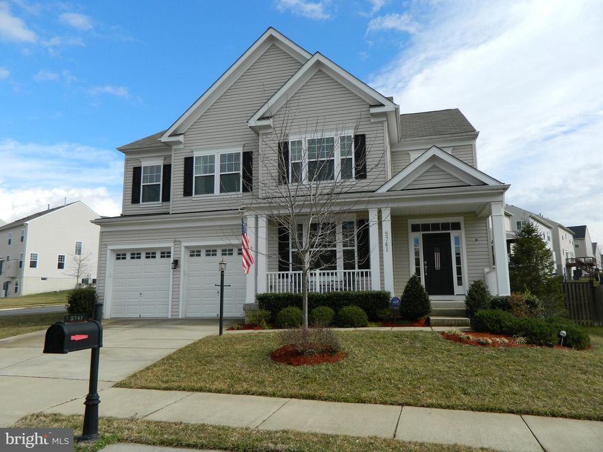 Must schedule online-Pet in house-Owner Occupied! Beautifully done! Gourmet Kitchen w/Double Oven,4 burner Gas cooktop, Built-in Microwave, Granite countertops.Hardwood floors in Kitchen, Dining & Foyer .Great Room/Family room with gas fireplace. 4 Bedrooms up, w/3 full Baths, powder room main level. Huge Master Bedroom w/tray ceiling. Basement w/Media/Workout Room, Rec Room, with walk up to backyard, 5th Bedroom with Full Bath. Fenced Rear Yard with paver Patio. Welcome Home!