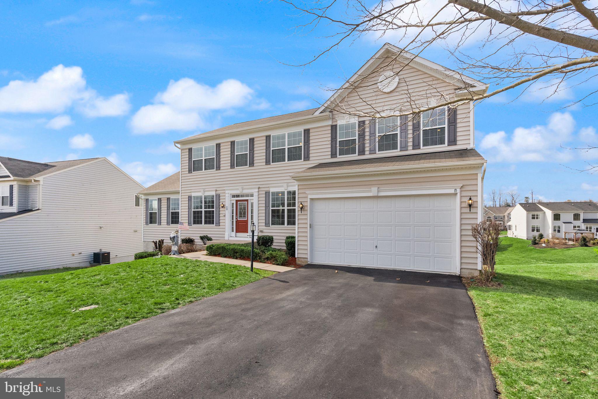 MOTIVATED SELLERS! Impressive 6BR, one of the larger homes in the community, with 5000+ sq ft home with massive potential for value-adding expansion! Features two primary suites, hardwood floors, vaulted ceilings, and a dream finished basement. Unfinished areas inside and out offer prime space to customize & grow equity! Community pool, tennis, and VRE walkability elevate your lifestyle. Dual HVAC, security, and a transferable home warranty for total peace of mind. An unbeatable value with a 2.375% VA assumable loan! This is your chance to buy big and invest bigger!