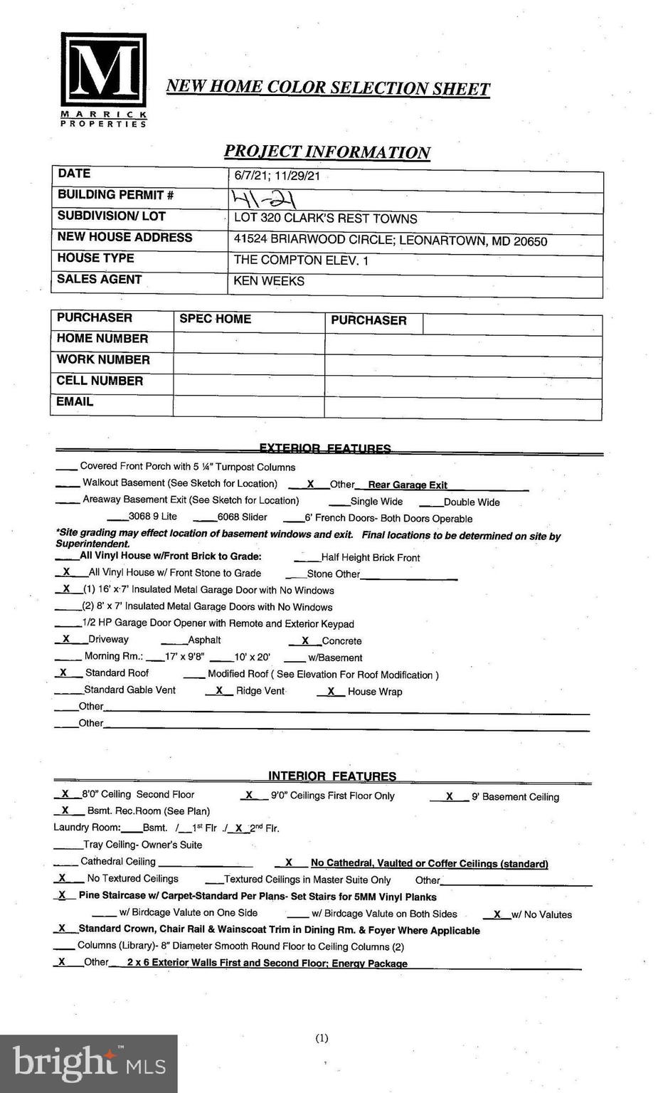 CLARK'S REST - Residential