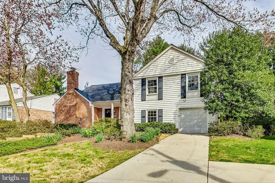 Welcome to this beautifully renovated single-family home nestled in the idyllic suburban neighborhood of Old Farm. This charming residence boasts a thoughtfully designed interior that seamlessly blends modern upgrades with timeless charm.

Upon entering, you are greeted by a spacious living room featuring a wood-burning fireplace, creating a cozy ambiance for gatherings and relaxation. The adjacent dining room provides an inviting space for entertaining, leading to the chef's kitchen, complete with a central island, perfect for culinary enthusiasts. The main level also features a convenient powder room, an office for remote work or study, and a welcoming family room with another wood-burning fireplace, ideal for leisurely evenings.

The upper level offers a private retreat with four bedrooms and two beautifully appointed bathrooms. The master suite is a true oasis, featuring a full-size den, providing a versatile space to unwind or indulge in hobbies. Each bedroom offers comfort and style, making this home perfect for all buyers. 

The finished basement offers additional living space, perfect for various activities, and includes a pool table, adding a touch of entertainment to the home. Step outside to the brick patio and screened porch, offering a serene outdoor setting for al fresco dining and relaxation. The property also backs to Farmland Elementary School, providing a picturesque backdrop and convenient access to educational facilities.

Completing this exceptional home is the one-car garage, providing convenience and storage options. The surrounding neighborhood features mature trees, including the enchanting in-bloom cherry trees, creating a picturesque setting for daily strolls and outdoor enjoyment.

Don't miss the opportunity to make this remarkable residence your own and experience the perfect blend of comfort, style, and suburban charm. Open Saturday and Sunday 2-4pm!