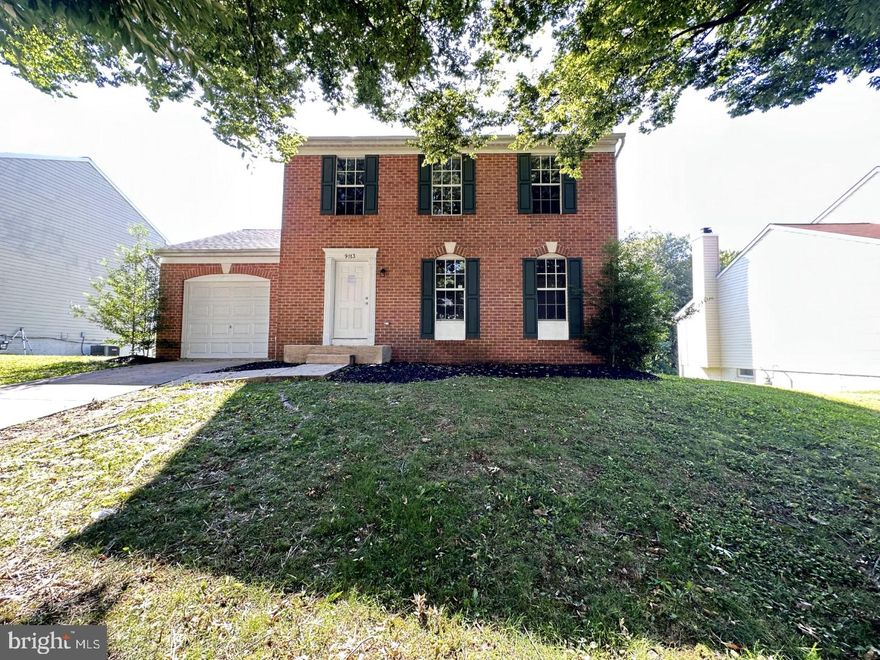 ***Fully Renovated***All Brick Front single family detached home offers 3 Bedrooms, 2 Full Baths and 1 half Bath, located at Sunset Ridge subdivision. Updated kitchen with stainless steel appliances and granite countertop. Beautifully wooden floor though out the main level, spacious living area with woodburning fireplace, wall to wall carpet on upper level, fresh paint.  Fully finished basement, Rear deck, 1 Attached  garage with long driveway and large backyard. Close to I 795, Wildwood Park, Woodlands Heights Park, 
Northwest Regional Park, Woodholme Country Club, and Northwest Hospital. Buyer to verify ground rent, seller will not redeem ground rent.