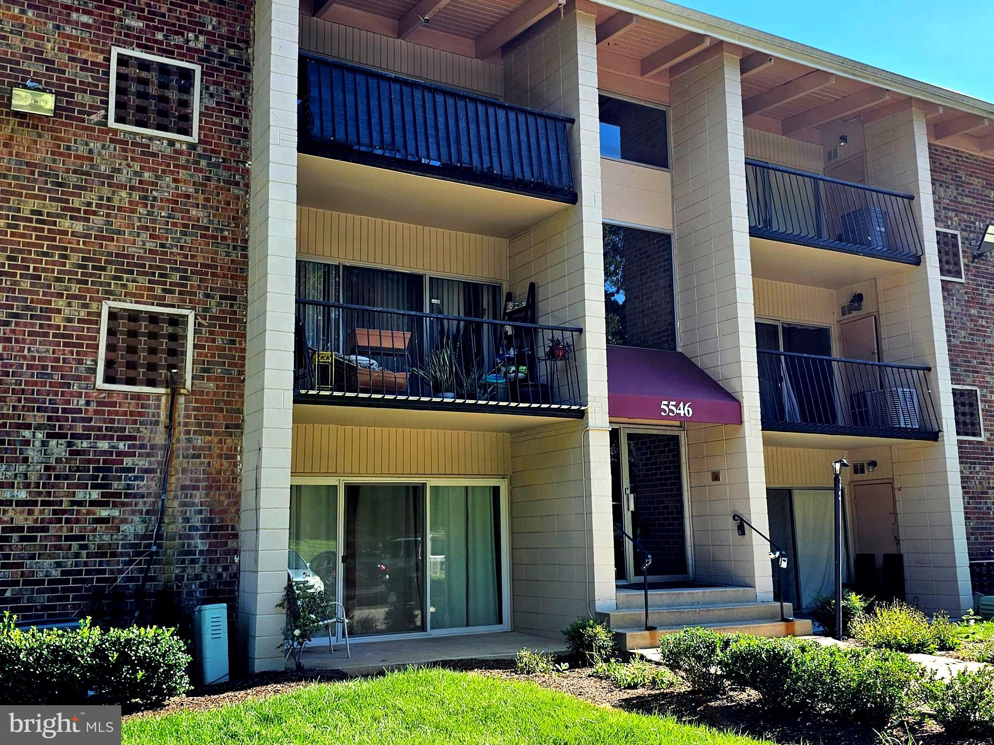 Spacious condo with New Kitchen and New Flooring just installed. Upgraded bathroom with shower, spacious living room with oversize sliding glass door leads to patio/sitting area and overlooks large greenspace. L-shaped living room and Dining room area. Dining area can be set up as workspace or separate sitting area. Large bedroom with 2 closets. Additional closet space in hallway and separate linen closet. Kitchen has lots of cabinet and counter space for meal preparation. Common Laundry Room on same level as unit. Convenient to public transportation, bus and metro, minutes from Beltway, BW Parkway, and easy access to DC/VA & Northern and Southern Maryland. Stores, restaurants, banks, shopping and more. Everything you need is located nearby. Good Credit only.