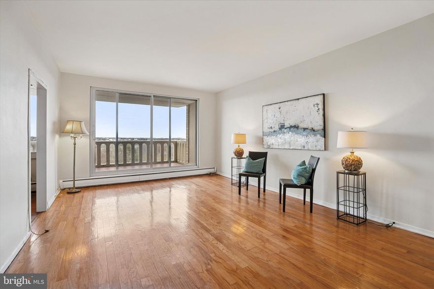 Welcome to Penthouse Unit 1029 at the prestigious 191 Presidential Condominium! This beautiful 1-bedroom, 1-bathroom condo offers breathtaking, panoramic views from its expansive balcony. With fresh paint throughout and brand-new carpeting in the bedroom, this unit is ready for you to move right in.
Inside, you'll find an open and airy floor plan that includes a spacious living/dining area, a good sized kitchen with plenty of countertop space, and a generously sized bedroom with ample closets throughout. The living space is designed for comfort and functionality, with large windows that invite natural light and showcase the stunning vistas. The laundry is directly across the hall for added convenience!
The 191 Presidential is a luxury, full-service building that provides a host of amenities to enhance your lifestyle. Enjoy 24-hour concierge service, security, valet, and maintenance, as well as an Olympic-sized heated pool, tennis courts, and a state-of-the-art fitness center. The monthly fee covers nearly all utilities—including electric, heat, air conditioning, water, and basic cable—making for easy, hassle-free living.
Conveniently located within minutes of Center City, Manayunk, and major highways, you'll also enjoy walking distance to shops, dining, and entertainment. Plus, you're in the coveted Lower Merion School District.
This is a fantastic opportunity to experience a luxurious, low-maintenance lifestyle in one of the most desirable buildings in the area. Don’t miss out on this exceptional property!