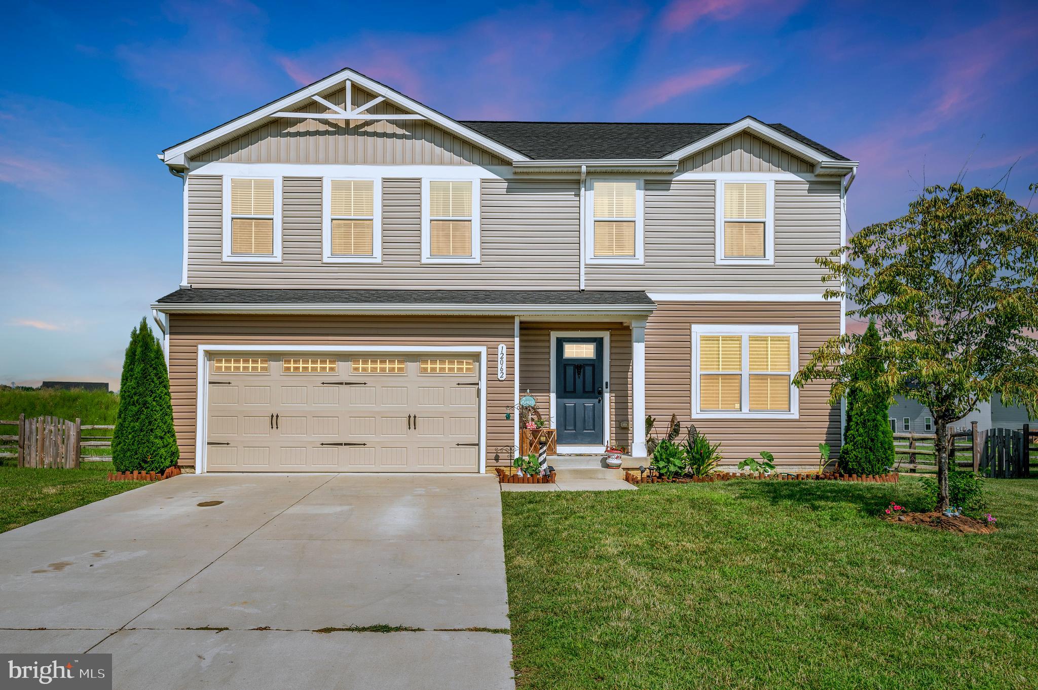 STUNNING 2021 COLONIAL IN RESORT-STYLE COMMUNITY! 12062 Rundle Xing, King George, VA 22485 $3,000/month | Available August 1st
Welcome to your dream rental home! This gorgeous 4-bedroom, 3.5-bathroom colonial offers modern luxury and comfortable living in the sought-after Hopyard Farm community.
Built in 2021, you'll be among the first to call this beauty home! This pristine property features an open floor plan perfect for entertaining, gleaming luxury vinyl plank floors, and a gourmet kitchen with granite counters, stainless steel appliances, and spacious island. The primary bedroom boasts walk-in closets and a spa-like en-suite bathroom, while elegant recessed lighting and custom blinds add sophistication throughout.
Living in Hopyard Farm means enjoying resort-style amenities including a sparkling community pool, state-of-the-art fitness center, pickle ball courts, playgrounds, and scenic walking trails. There's even boat ramp access to the nearby Rappahannock River! The home features a two-car attached garage, fully fenced backyard on a 0.20-acre lot, and all major appliances including washer and dryer.
The thoughtful layout includes a bright main level with open kitchen flowing into the family room, dining room, and convenient half bath. Upstairs you'll find the luxurious primary suite plus three additional spacious bedrooms and two full bathrooms. The finished lower-level recreation room is perfect for movie nights, playroom, or home office and comes complete with a wet bar and full bathroom.
Located in the heart of King George, you're just minutes from historic Fredericksburg, Quantico Marine Base, excellent schools, and abundant shopping and dining. We welcome your furry family members with reasonable pet policies on a case-by-case basis.
Available August 1, 2025. 12-month minimum lease, $3,000 security deposit, $65 application fee per person over 18. Don't wait! Homes this beautiful don't last long!