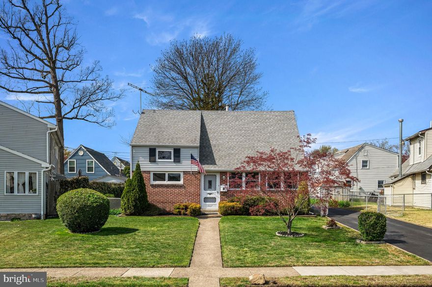 Welcome to the beautiful Charming Cape Cod style home with one floor living with two first floor bedrooms and the potential of two more bedrooms on second floor - Your Easy Living Awaits and this house could be a four bedroom house. 
Step inside and be greeted by a warm and inviting atmosphere with a cozy living room bathed in natural light.  The layout flows seamlessly into a functional kitchen, ready for your culinary adventures, and a dining area perfect for family meals or entertaining friends. The full bathroom is also located on the first floor and also the washer and dryer for convenience. 
What makes the Cape Cod a true gem is the thoughtfully designed first floor, offering two comfortable bedrooms. This is a fantastic feature for a variety of lifestyles. 
Upstairs, this classic Cape Cod features two additional rooms and a half bath. These spaces are perfect for a home office, storage or a hobby space. While the first floor provides the primary sleeping accommodation, the second floor adds valuable square footage and versatility and most importantly the potential of two additional bedrooms or simply lots of storage space. 
Outside, envision a back yard perfect for enjoying the seasons – with a small cement patio for summer barbecues, a garden for green thumbs, or a safe space for children to play. It also has a large shed for storage. 
It's a home that promises comfortable and accessible living without sacrificing the character and charm that makes Cape Cod architecture so beloved. Don't miss the opportunity to explore this wonderful property and envision your life unfolding within its welcoming walls. It's more than just a house; it's a place to call home. Property is in good condition but being sold As-Is. Truly an excellent property close to major highways, restaurants,  groceries stores, shopping malls, parks, downtown Media, sport complexes, the airport and downtown Philadelphia.