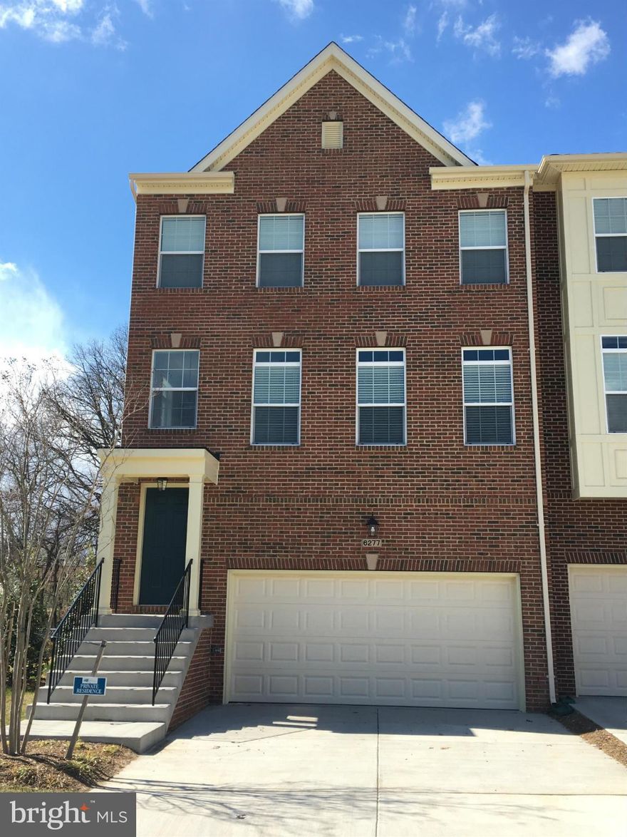 Luxury townhomes built by McShay in Alexandria. Walking distance to Metro! Many high-end features incl: brick front, hardwood floors, gourmet kitchen w/granite counters, island, stainless steel appliances, separate tub/shower, dual vanities, 2-car garage, and more! List price is base price. Hurry for best selections! Open Mon 10-2, Fri 2-6, Sat & Sun 12-5 or by appointment.