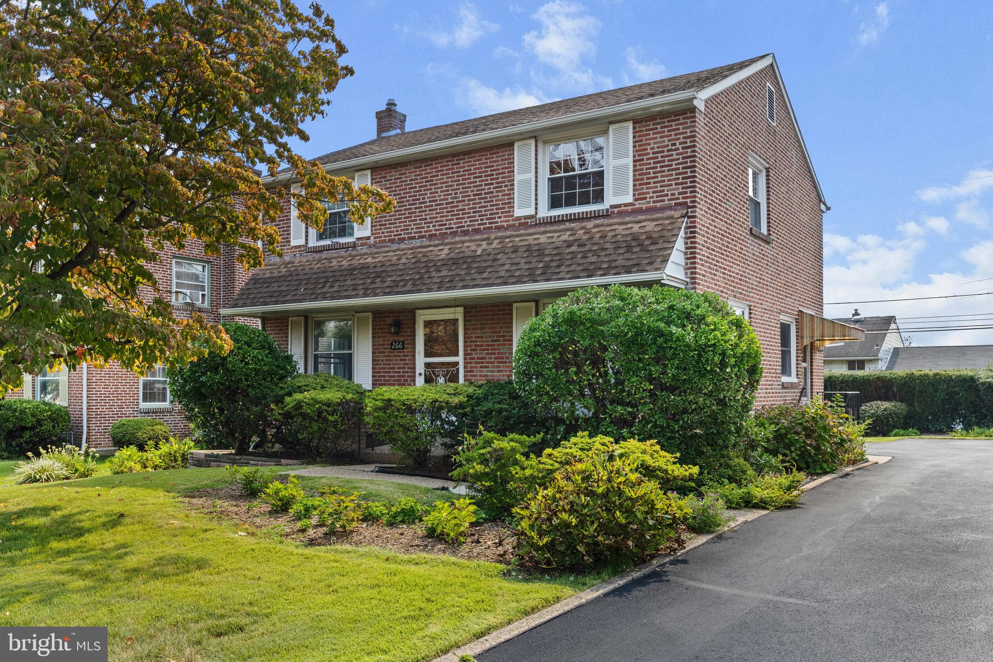 Welcome to this classic brick Colonial that's been lovingly cared for and updated over the years. It is a perfect blend of character and charm located in the heart of the welcoming Lansdowne community. Just minutes away, you'll find local parks, the neighborhood elementary school and swim club, convenient train access to Philadelphia and nearby counties, as well as the lively Lansdowne shopping district.
The main level features a bright, spacious living room with hardwood floors, and a formal dining room that opens into a large updated kitchen. Both the kitchen and dining room have custom cabinetry offering plenty of storage and the kitchen has direct access to the backyard.
In addition to the covered garage, there is a screened-in patio and a lush yard full of stunning native plants and perennials. There is also a bonus storage shed.
Upstairs, you’ll find a spacious primary suite with its own private bathroom, plus two additional bedrooms and a full hall bath.
The finished basement adds even more flexibility — a great space for a home office, gym, or rec room. It also includes an updated powder room, two cedar closets, a workshop area, and a laundry/utility space with plenty of storage!.
This home checks all the boxes for comfort, function, and charm.
THERE IS ALSO A HOME WARRANTY FOR THE REST OF THE YEAR