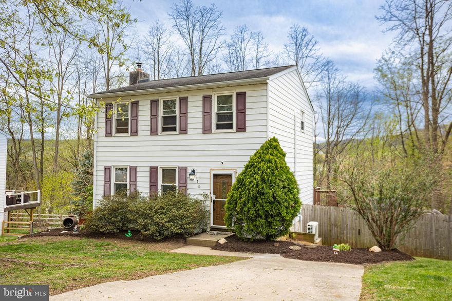 Great Opportunity to own an affordable Single home in Boyertown. This classic 3 bedroom and 1.5 bath two-story is characterized by small-town charm and curb appeal! Features include separate living and dining rooms with slider doors to your partially covered wooden deck with a ceiling fan,  kitchen with tiled backsplash and island, and powder room on the first floor. Upstairs are your 3 bedrooms and a full hall bathroom. The lower level has a laundry room, workshop area, and partially finished basement offering extra living space that can be used for entertaining, office space, a game room, a gym, and so much more. The walkout basement takes you to your covered concrete patio with a hot tub. Enjoy the perfectly sized yard for gatherings and cookouts. Park in your private driveway or on the street. This home is well-kept! Needs a little TLC to make it your own. While this hidden gem in Brookview is an amazing buy, the Property is being Sold Strictly AS IS and NO REPAIRS will be made. Close to Routes 73, 100, and 562. Schedule your showing today!