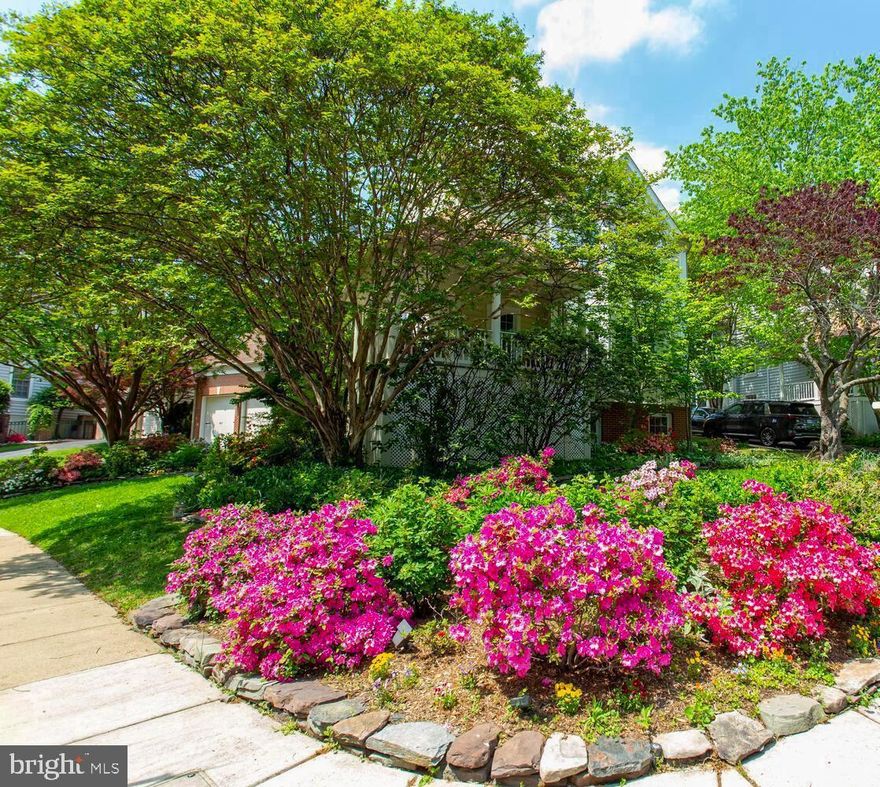Welcome to this Victorian style home in the lovely Quaker Hill community! Lush landscaping surrounds the entire well-manicured grounds with azaleas, rhododendrons, peonies and hydrangeas! Enjoy the peaceful, serene views from the wrap around front porch and spacious back deck, both an ideal spot for outdoor entertaining! The main level offers an open concept to include formal living and dining rooms with beautiful hardwoods and plenty of natural light, along with a tucked away powder room. The family room has a handsome built-in entertainment center, 2 sided gas fireplace and views to the inviting front and back gardens. The chef’s kitchen is a culinary experience, equipped with professional stainless-steel appliances, including a Sub-Zero refrigerator, a Wolf range, a beverage chiller, beautiful Granite countertops that offer both quality and contemporary elegance.  Adjacent to the kitchen is a cozy space for dining in, which leads to the tiered deck. Hardwood floors adorn the upper level which includes a spacious primary suite with bay window and    a vaulted ceiling. The designer walk-in closet is amazing with plenty of shelves and drawers! The primary bath offers a luxury spa bath with a freestanding soaking tub, walk-in shower with designer tile, dual vanities, and a private water closet.  Two additional bedrooms and a full bathroom, complete this level. The finished lower-level, an expansive family room, offers space for entertaining, gaming and, in addition,  a fitness room. fourth bedroom with ensuite bath, laundry room and plenty of storage. The detached two-car garage offers ample storage space on the upper and lower levels. As part of the Quaker Hill community, residents enjoy access to a clubhouse, outdoor swimming pool, and scenic walking paths. Located just minutes to King Street Metro, Old Town Alexandria, shops, restaurants and community events! Enjoy easy access to I-495, Route 1, I-395, the GW Parkway and Reagan National Airport. See the list of over $200,000 in improvements!