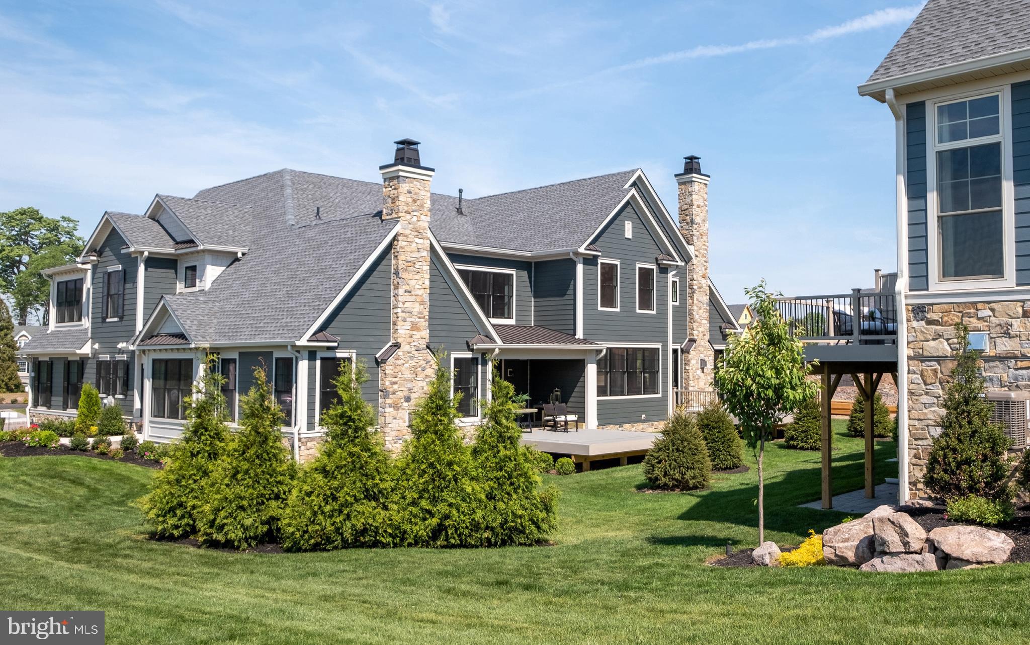 Introducing Mattison Estate. With luxury details throughout, your new home will provide everything you need. The Goldenberg Group and Guidi Construction Management present a masterfully planned luxury community in the heart of Upper Dublin Township, within walking distance to Ambler borough, nestled on the beautiful grounds of the legendary Lindenwold Estate. This community will feature both Carriage Homes and Villas elegantly designed to preserve and complement the historic elegance of the Estate while showcasing superior modern architecture and custom design. At 3,160 square feet plus an add 1,000 square feet of space in the custom finished basement, the Windsor's inviting size is just one of the ways that this generous four-bedroom, four full bath model allows you and your guests to feel completely at home. With high ceilings and ample room for socializing, you and your guests will be drawn into the warm kitchen, opening into spacious dining and living areas. A small threshold off the dining room leads to the first-floor owner's suite which boasts walk-in closets and direct access to the outdoor patio. The second floor showcases a loft/study area overlooking the vaulted dining room. With 3 bedrooms, each with walk-in closets and own bathroom, the Windsor offers ample room for friends and family.