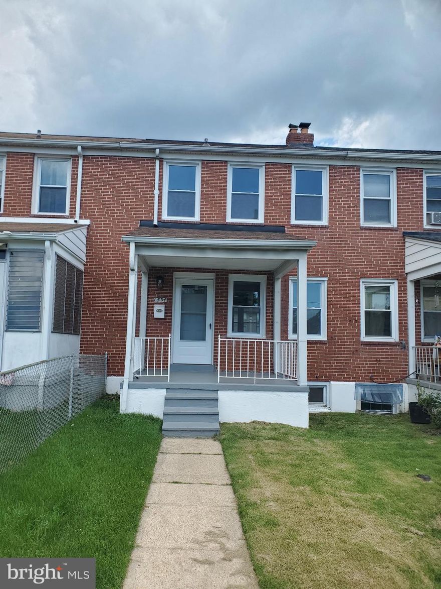 View this beautifully rehabbed 3 bedroom rowhome. Features new kitchen and new bath. Hardware floors throughout that have been freshly refinished. Rear fenced yard. front porch for those relaxing evenings. 
Close to shopping and public transportation. Must use managements application and lease.
