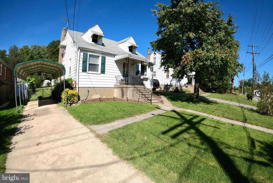 This is a charming cape cod style home that boast some generous square footage. Come with your creative ideas and explore the possibilities of  turning this into a contemporary styled home.  Enjoy the  immense backyard that provides enough space  for entertainment, a garden or your personal oasis.  Although the home is being sold "AS IS", it is completely livable. The seller will not make any repairs. Schedule your appointment today. You'll appreciate this one.