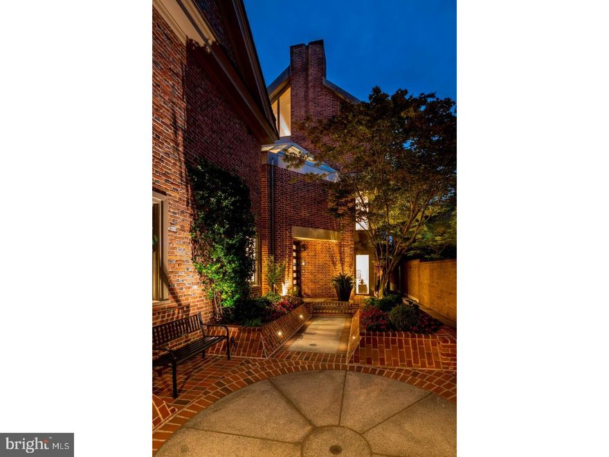 Behold this double wide, 4200sqft custom renovation on the finest block in town. Set back within a private gated courtyard, this home is highlighted by 4 bedrooms, including a spectacular master suite, 4 full bathrooms, 2 powder rooms, an incredible family room and dining room fit for entertaining, beautiful kitchen with separate breakfast nook, a finished basement, finished attic, private gated landscaped courtyard and 5 fireplaces spread throughout. Enter the marble foyer with skylight, light transoms and double closet. Two steps lead you down into the dining room which boasts beautiful wood floors, a huge wood burning fireplace, a large side window and an open bar counter that leads into the kitchen. The beautiful custom kitchen is complete with Cesar stone counters, marble backsplash, Azko, Subzero and Wolf stainless steel appliances, pot filler and an abundance of cabinetry. The rear breakfast area offers windows, built-in cabinetry, pantry and double glass doors leading out to the brick and granite yard complete with planters-- your perfectly private oasis. This level also features a bedroom and a full bath. The next level offers the big wide open living space, perfect for entertaining any number of guests, highlighted by beautiful wood floors, an abundance of windows, a huge all-tile wood burning fireplace, custom wet bar, huge skylight and a convenient powder room. A pocket door leads into a bi-level bedroom suite with an all-new bath, gas burning fireplace and upper den/office or additional bedroom. The fantastic main bedroom suite is nestled on the next floor and features a vaulted ceiling, 4 exposures allowing tremendous light, a floor to ceiling stone wood burning fireplace and built in benches. Double doors lead into the elegant, spacious and architectural digest-esq 4-piece bathroom with a heated floor, dual vanity, soaking tub, heated towel rack, watershed and an oversized stall shower with Koehler fixtures, skylight and bench. The suite also features a walk-in closet complete with built-in drawers, cabinetry, shelving, desk and laundry chute. The lower level offers a front bedroom suite, laundry room and a large open space ideal for a multitude of uses (family room, media room, home gym-- your choice!) Property was completely renovated by high quality long established custom builder. Located on the most historic half mile in the country, a quiet yet convenient location close to parks, Penns Landing, Headhouse Square, restaurants and more.